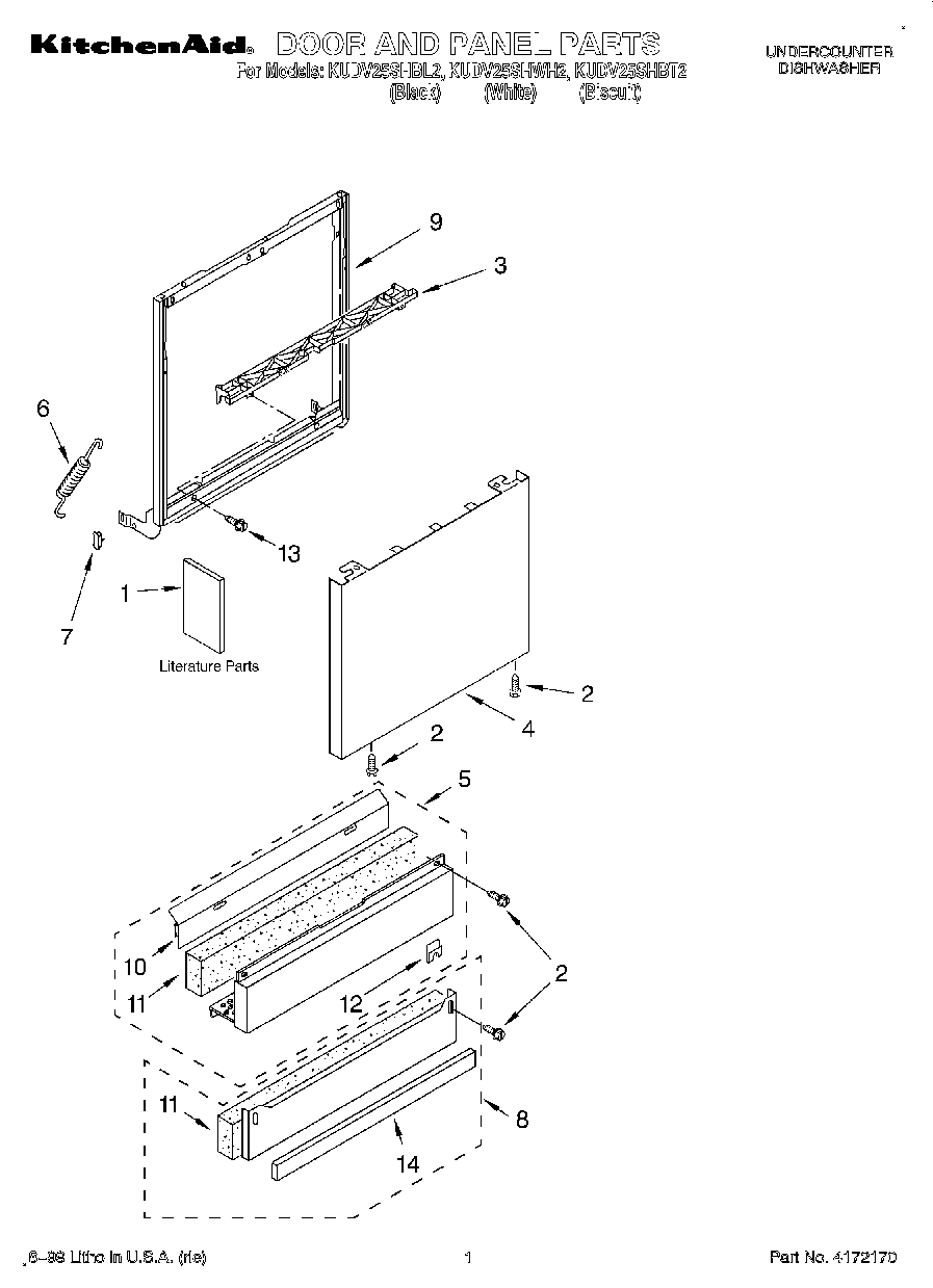 01 - DOOR AND PANEL, LITERATURE