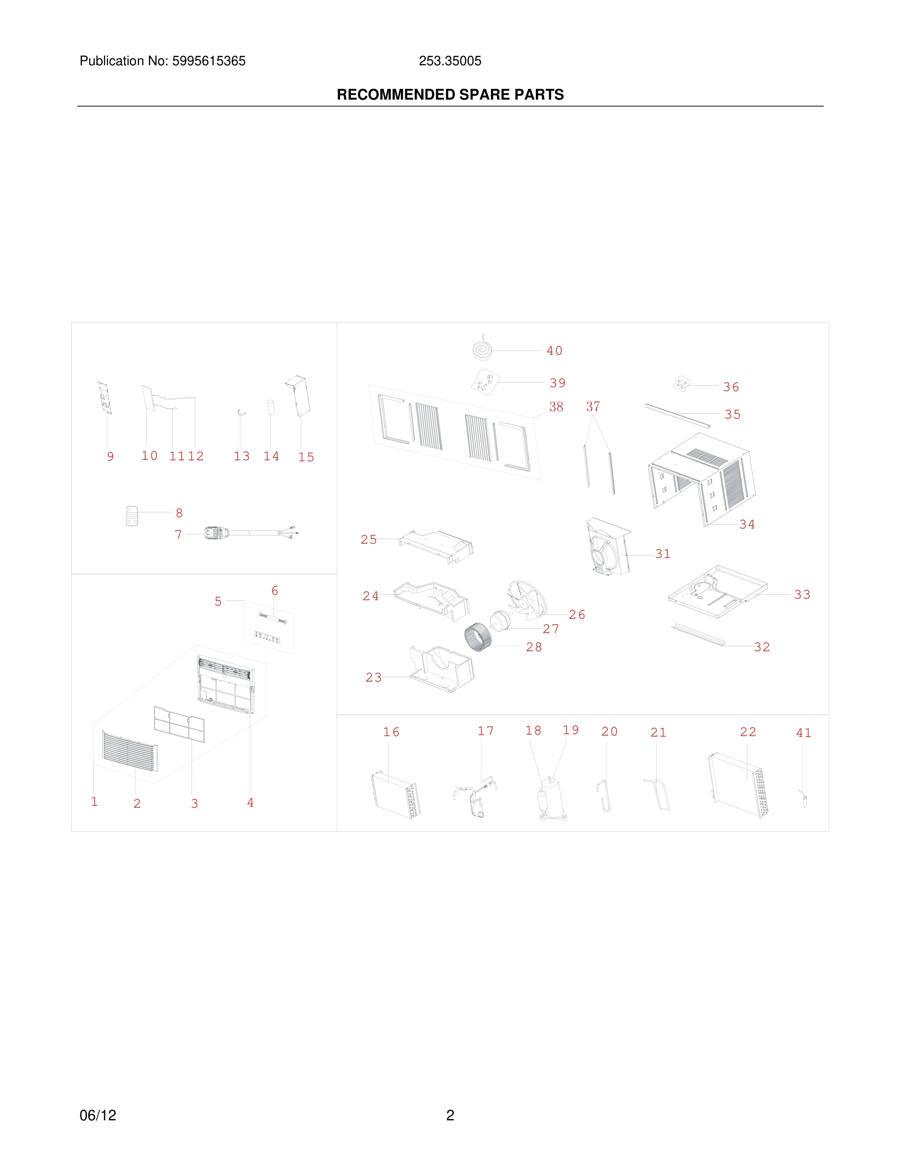 03 - RECOMMENDED SPARE PARTS