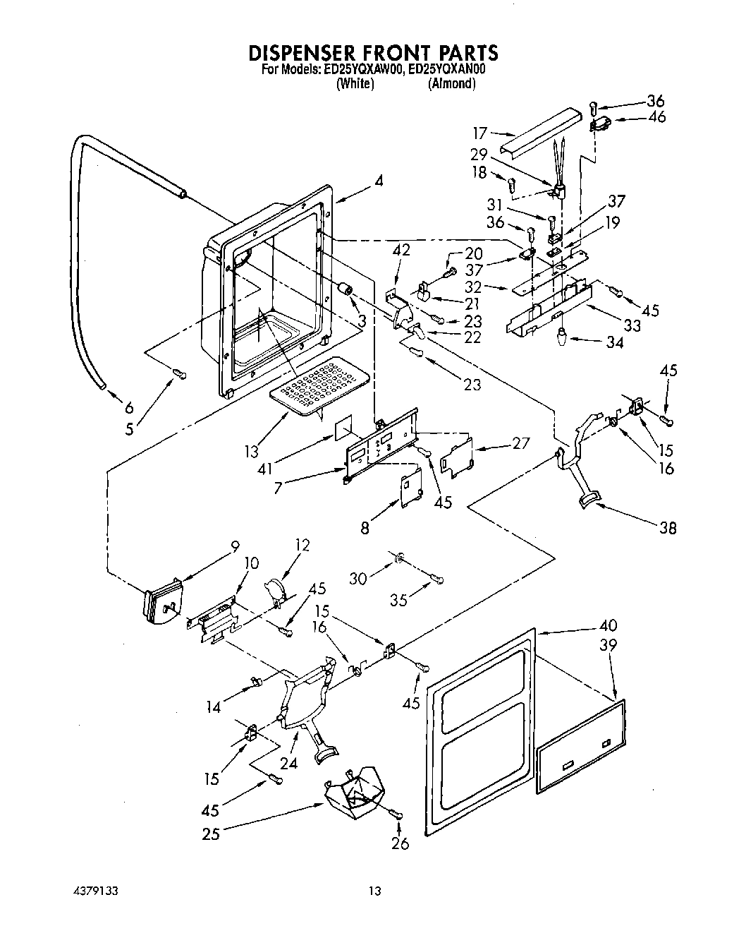 08 - DISPENSER FRONT