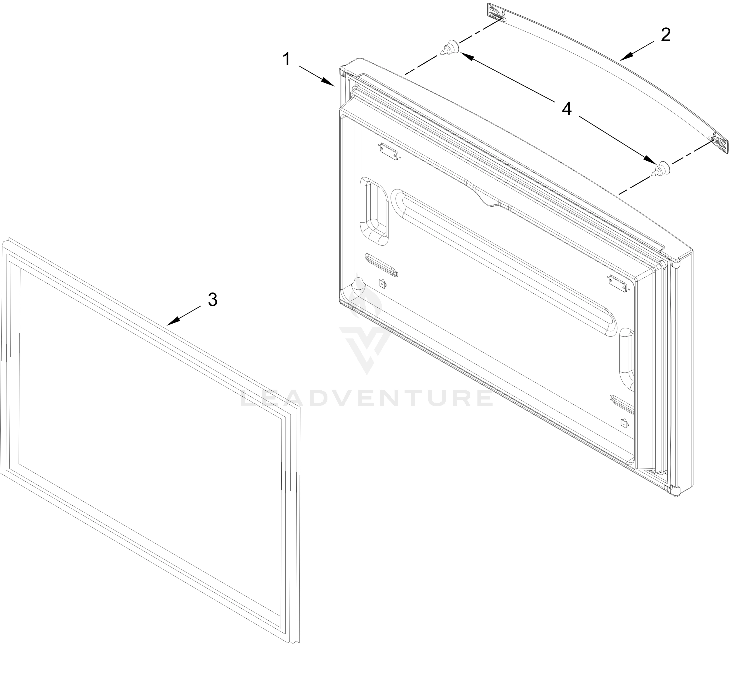 FREEZER DOOR PARTS