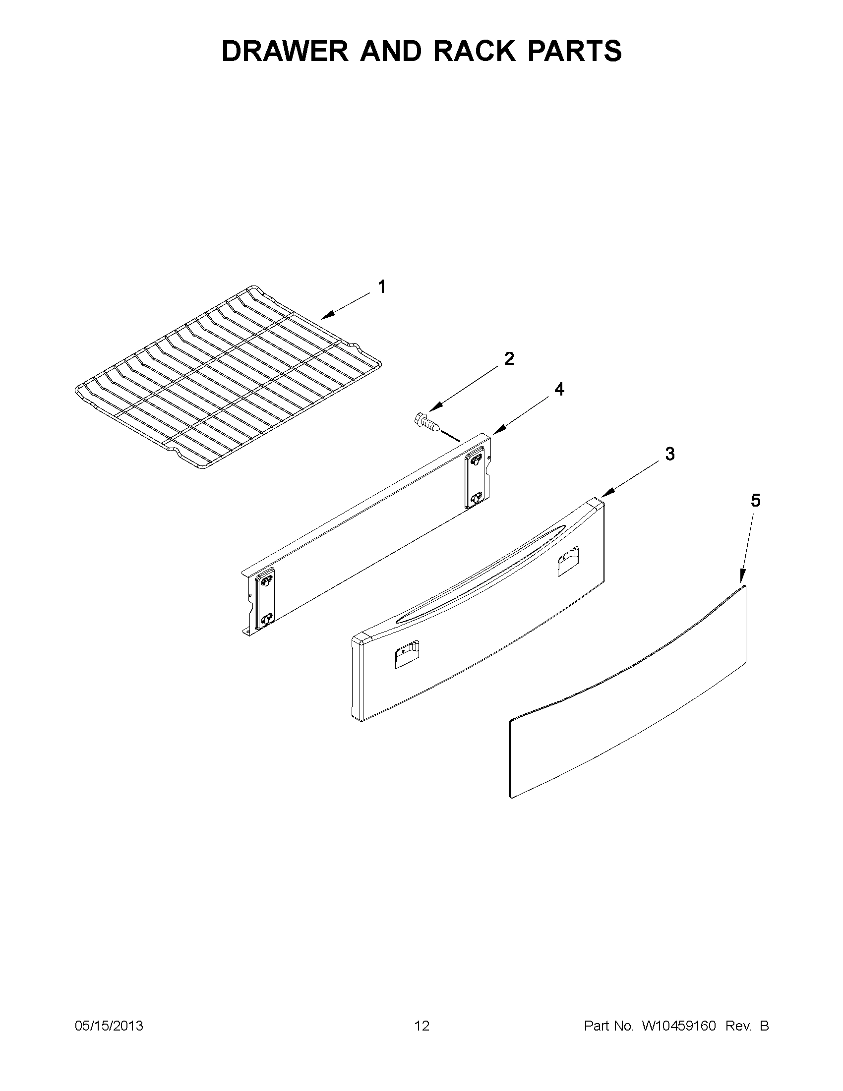 06 - DRAWER AND RACK PARTS