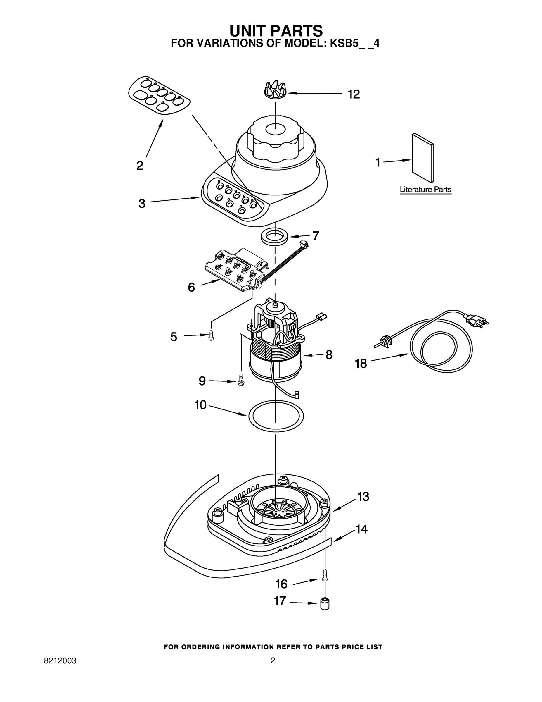 01 - UNIT PARTS