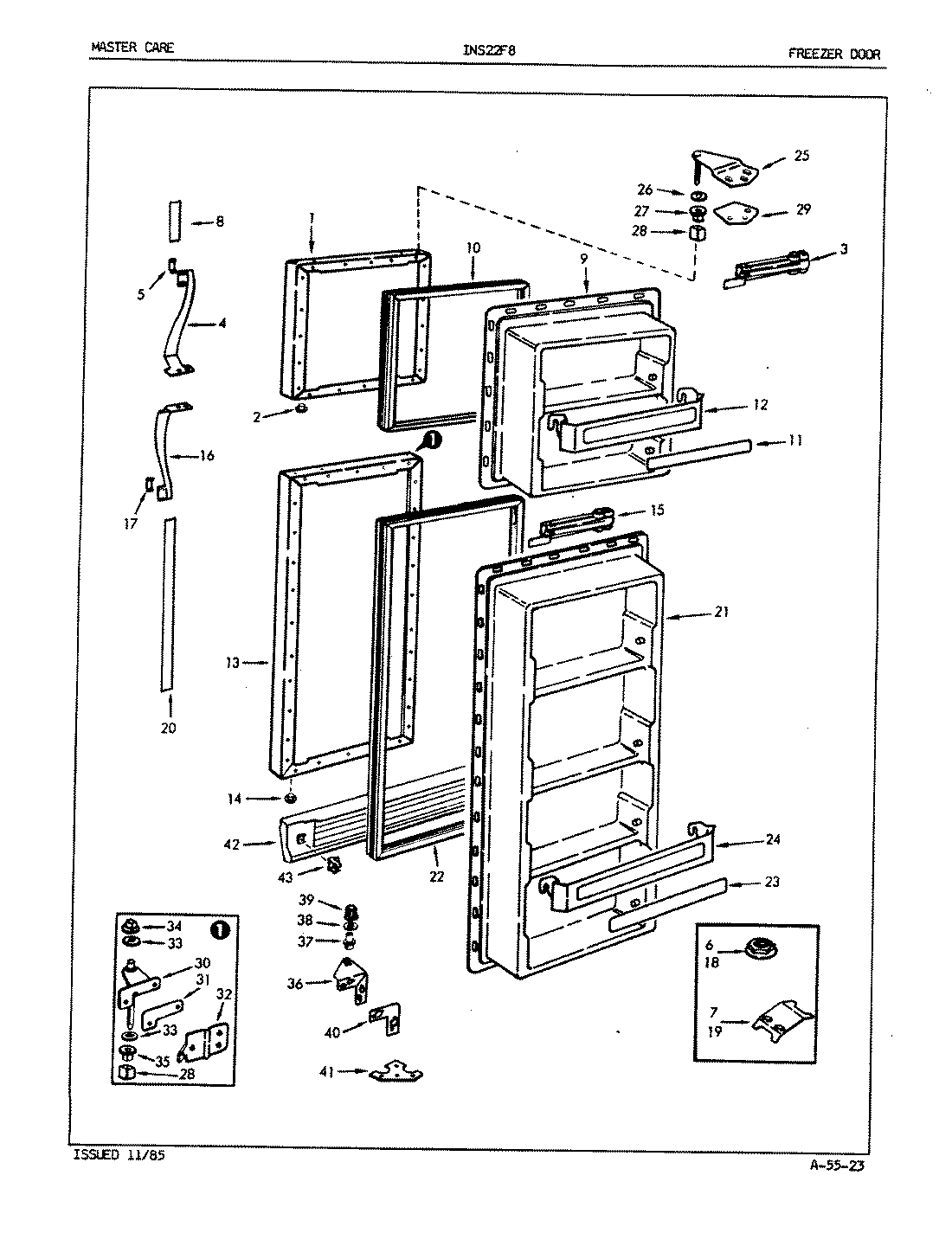 02 - FREEZER DOOR