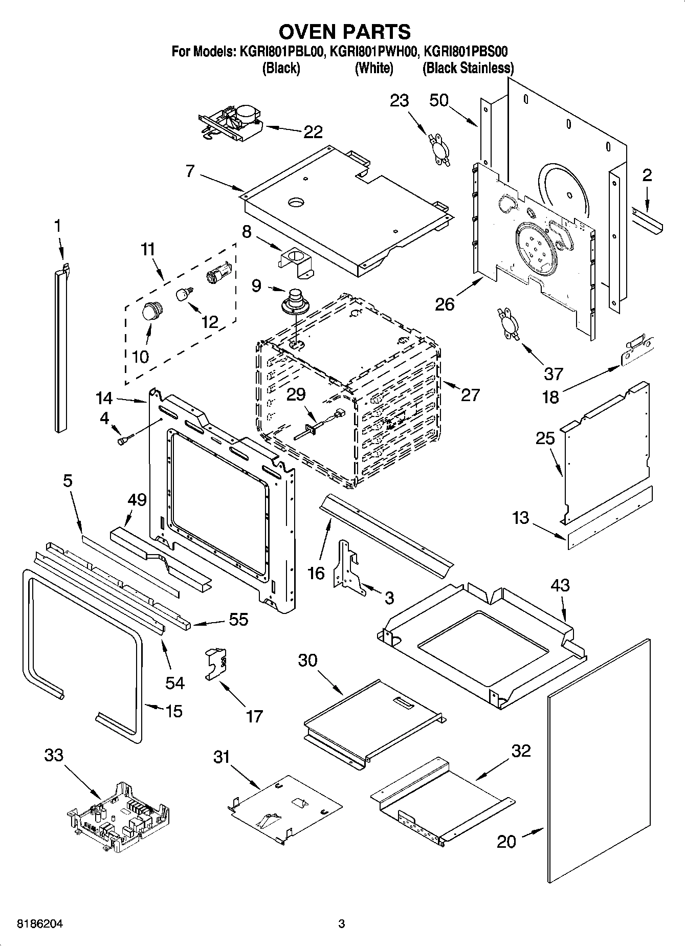03 - OVEN PARTS