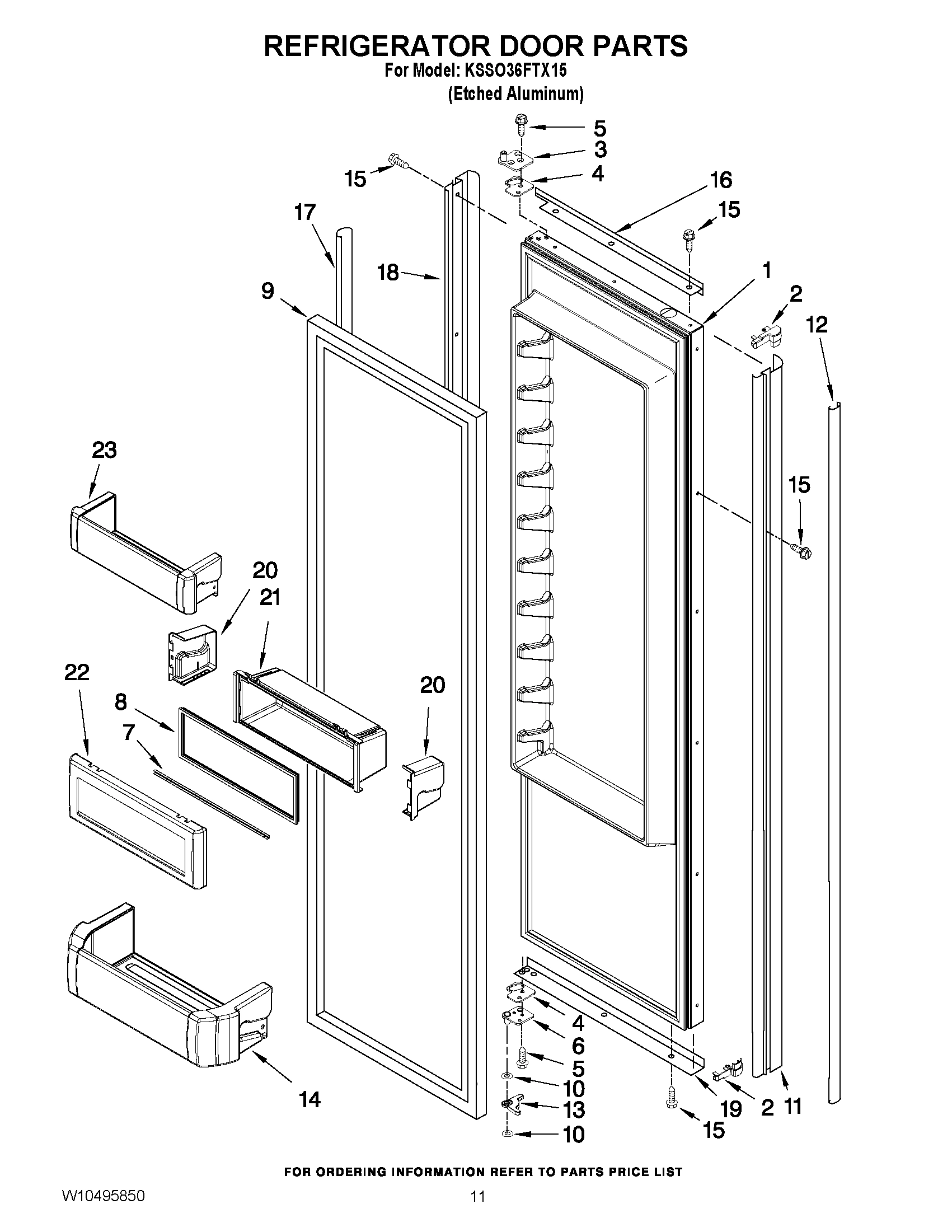 08 - REFRIGERATOR DOOR PARTS