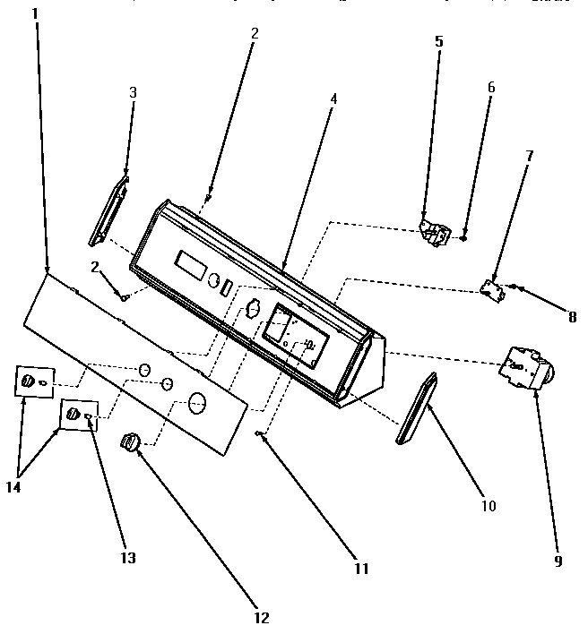 05 - GRAPHICS PANEL, CONTROL HOOD & CONTROLS