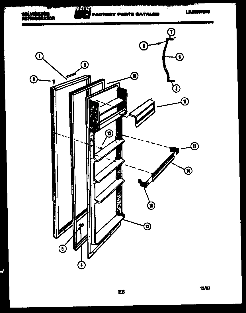 03 - REFRIGERATOR DOOR PARTS
