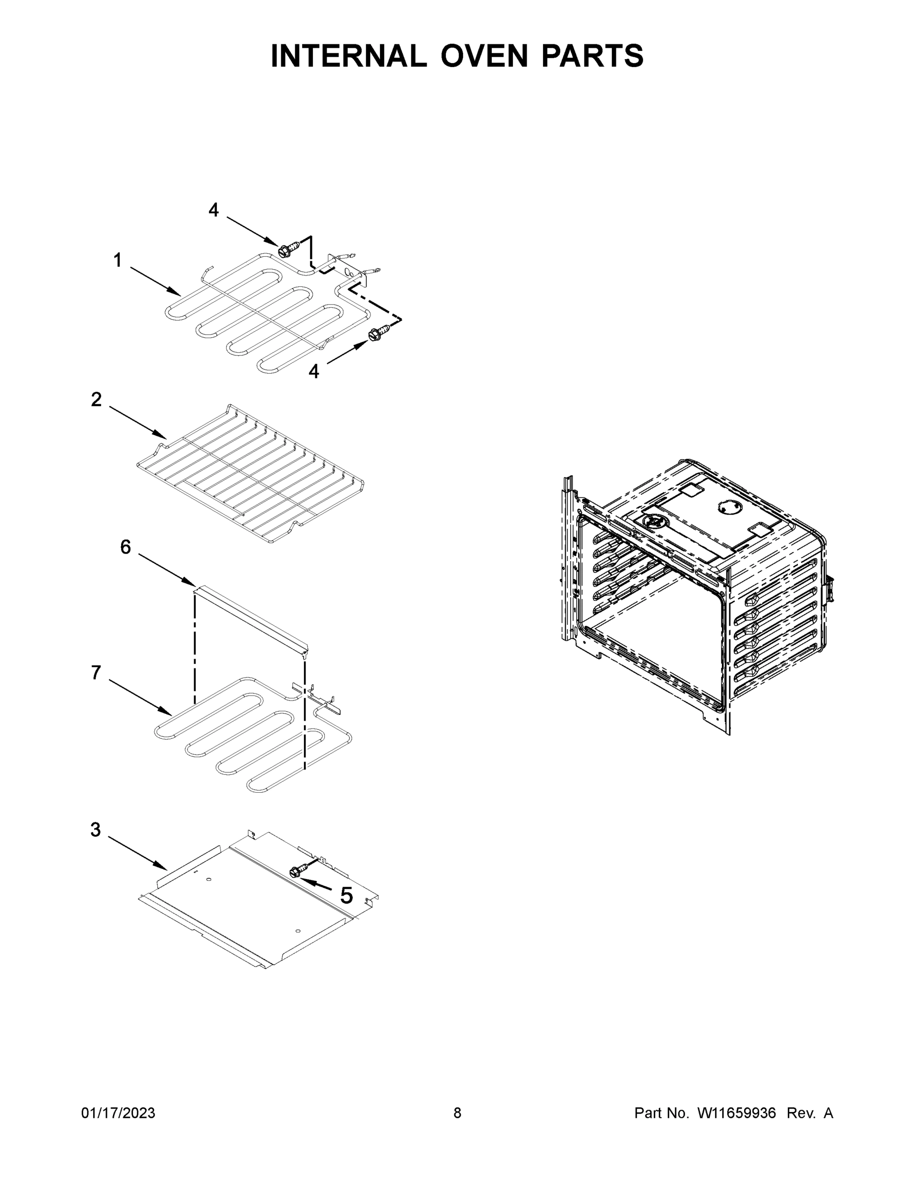 05 - INTERNAL OVEN PARTS