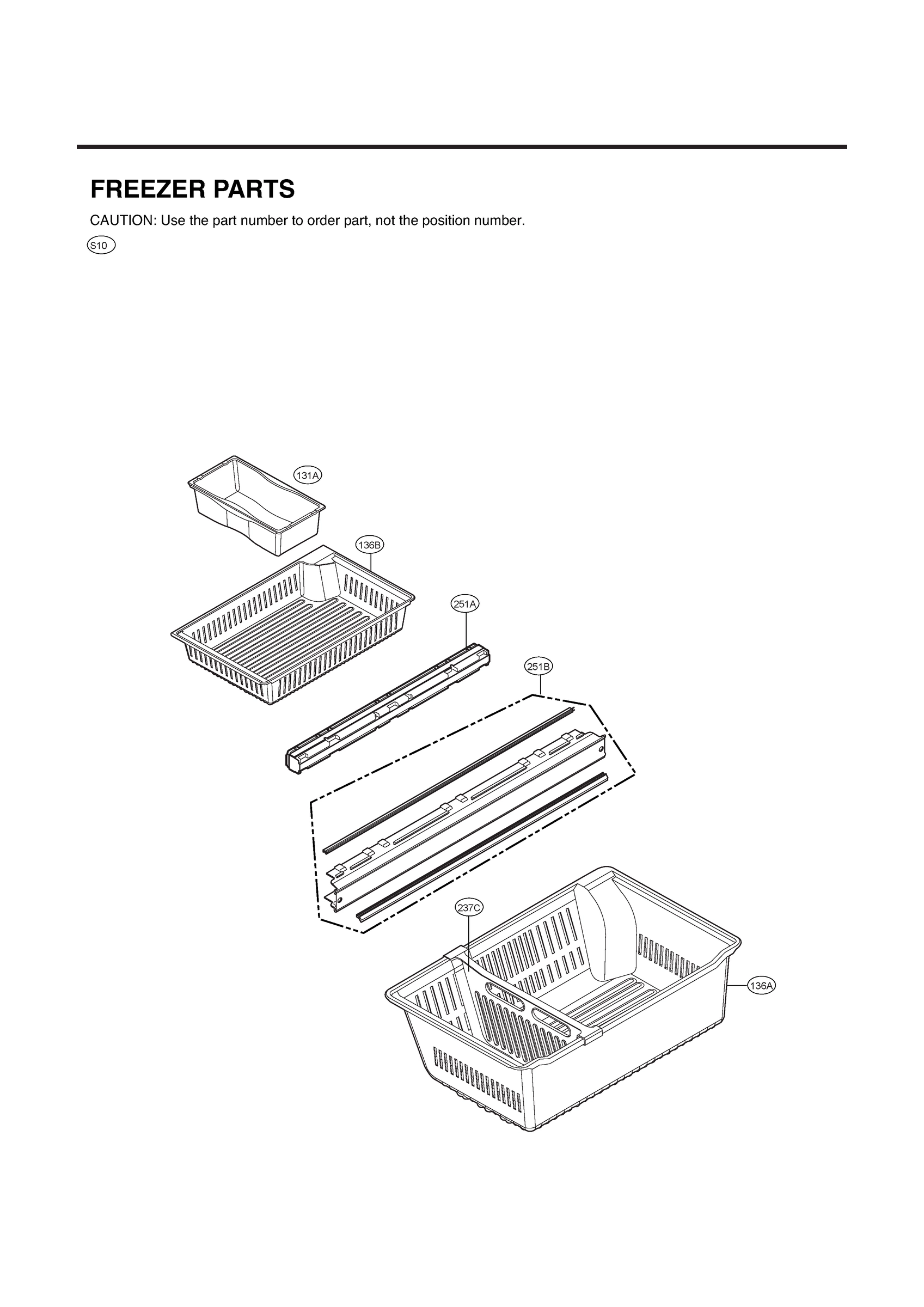 FREEZER PARTS
