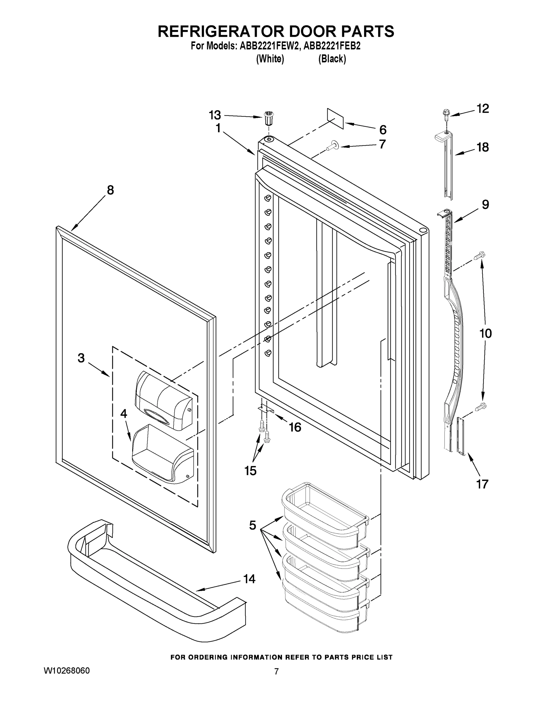 04 - REFRIGERATOR DOOR PARTS