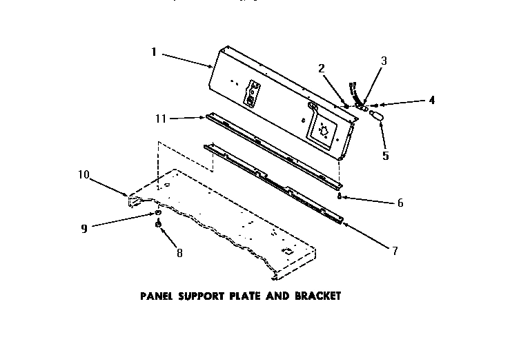 22 - PANEL SUPPORT PLATE & BRACKET
