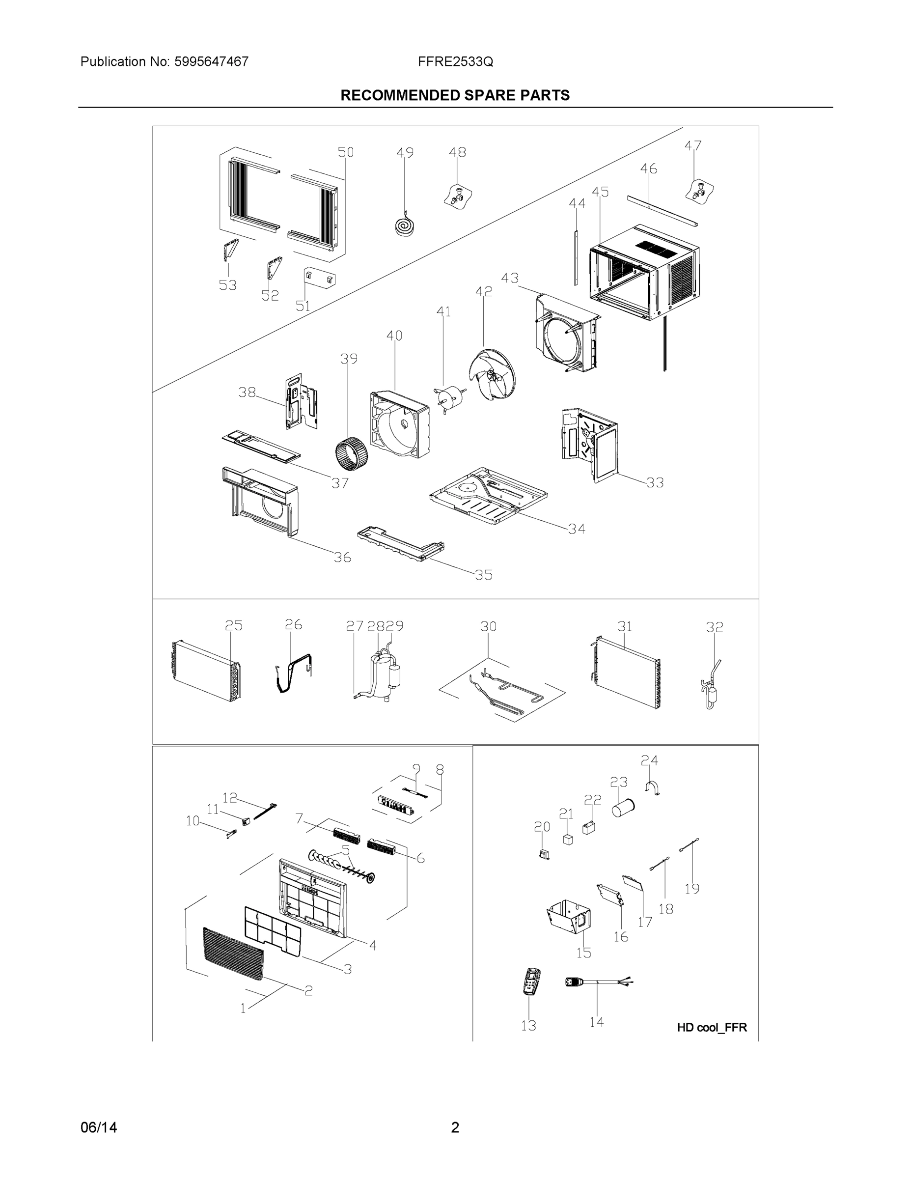 02 - RECOMMENDED SPARE PARTS