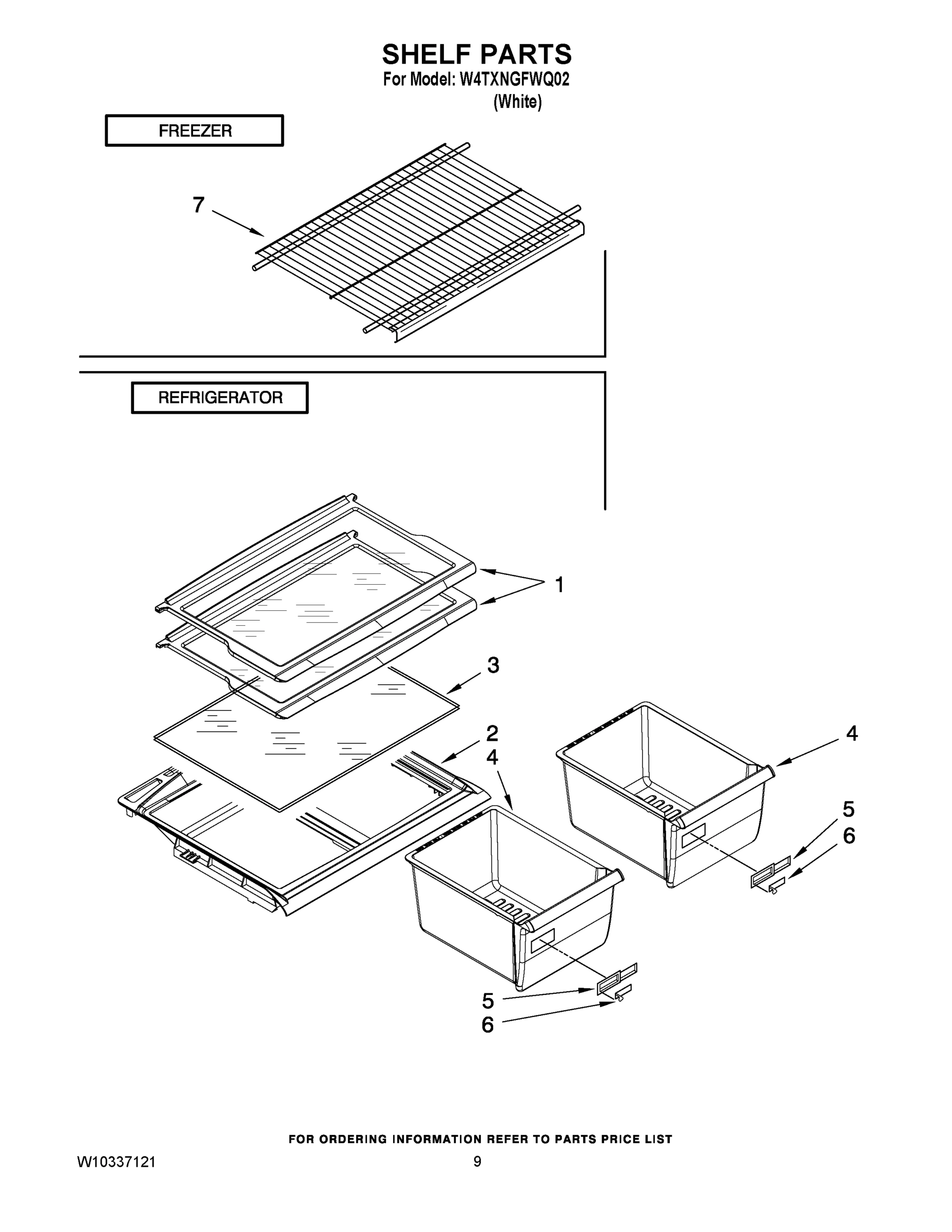 05 - SHELF PARTS