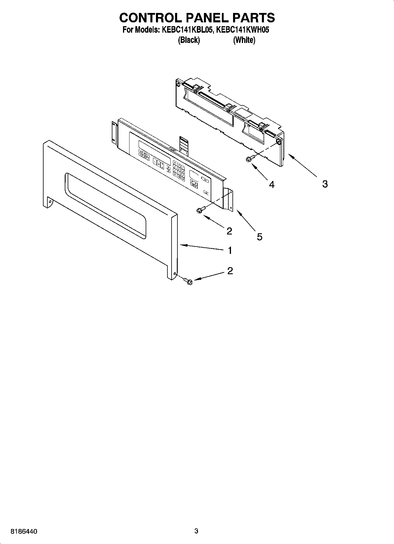 02 - CONTROL PANEL PARTS