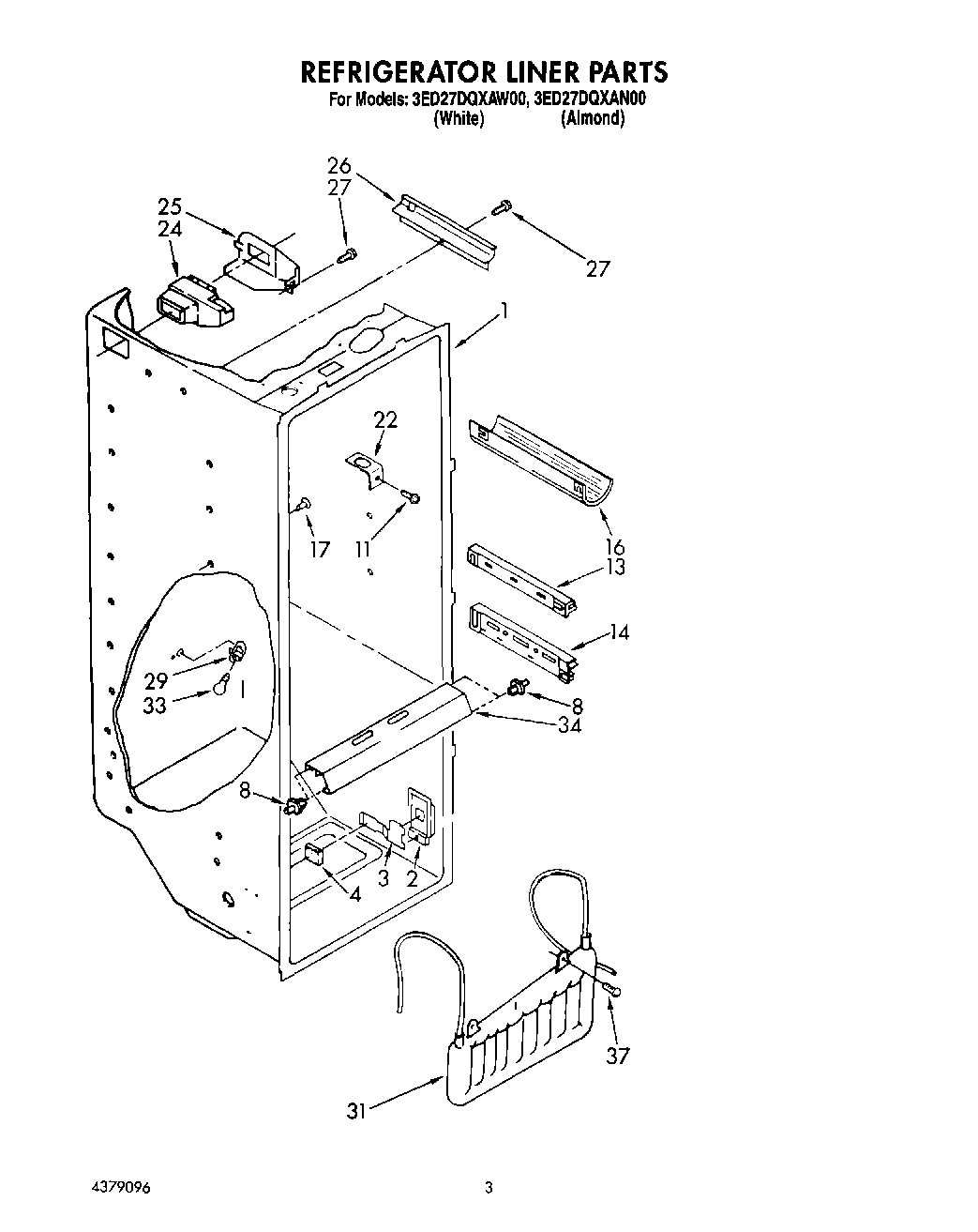 02 - REFRIGERATOR LINER