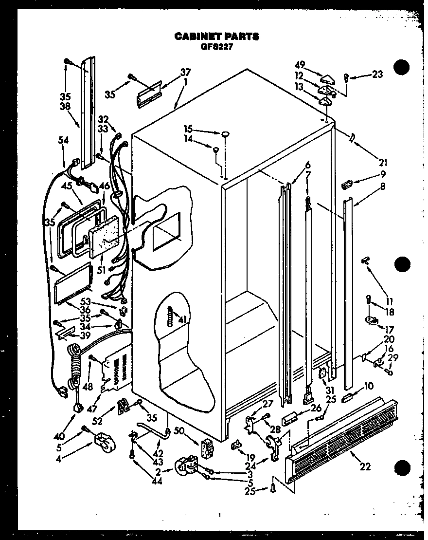 02 - CABINET PARTS