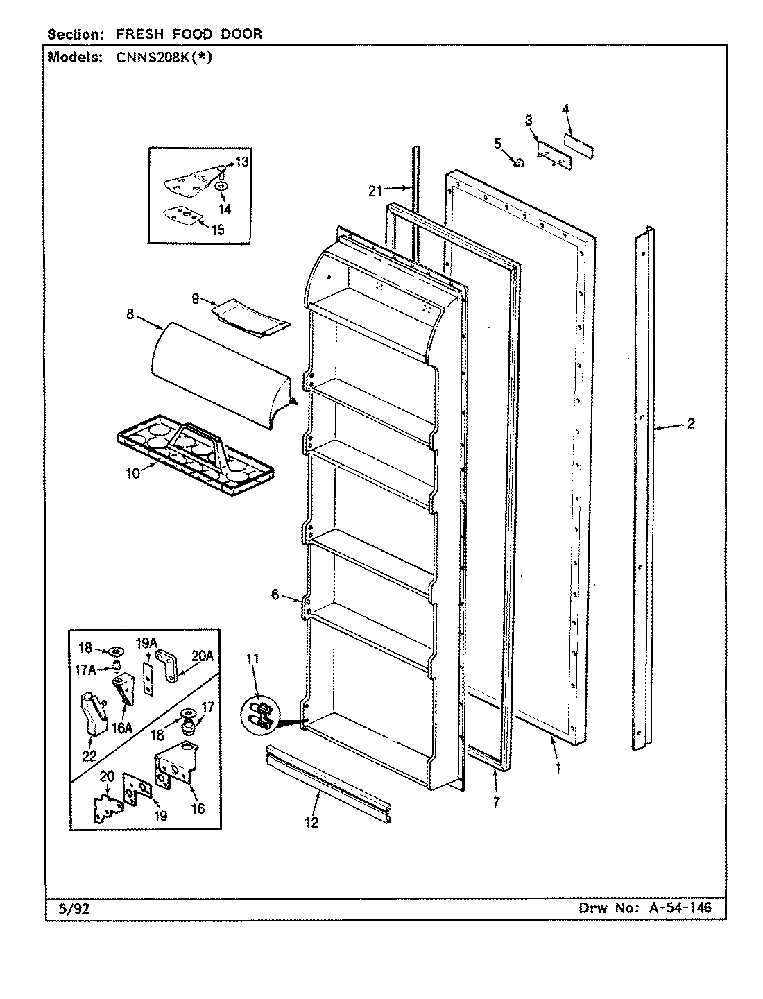 04 - FRESH FOOD DOOR