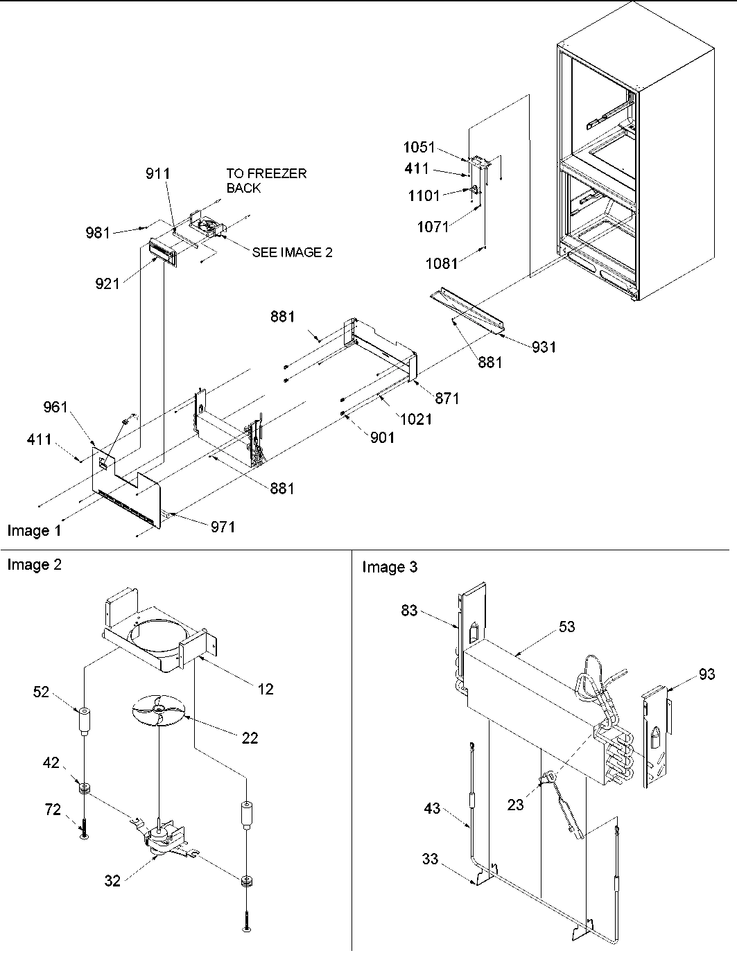 06 - Evaporator & Freezer Control Assy