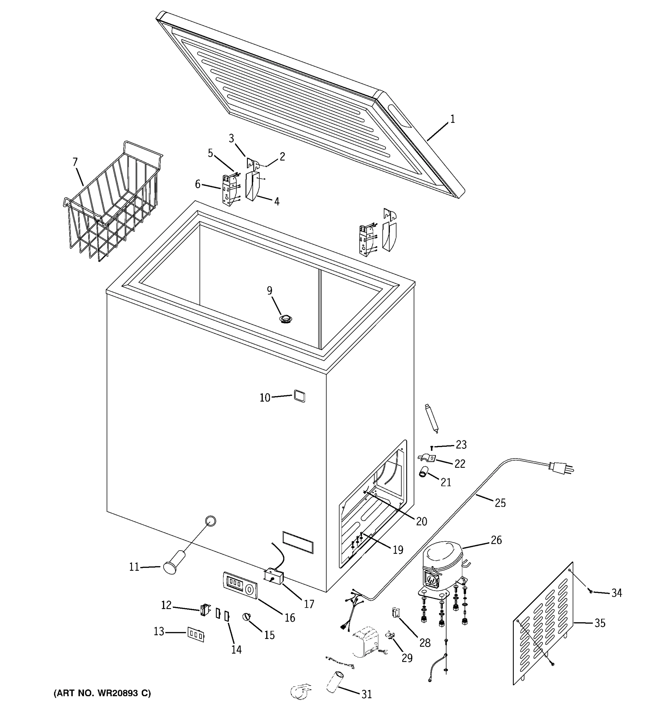 FREEZER PARTS