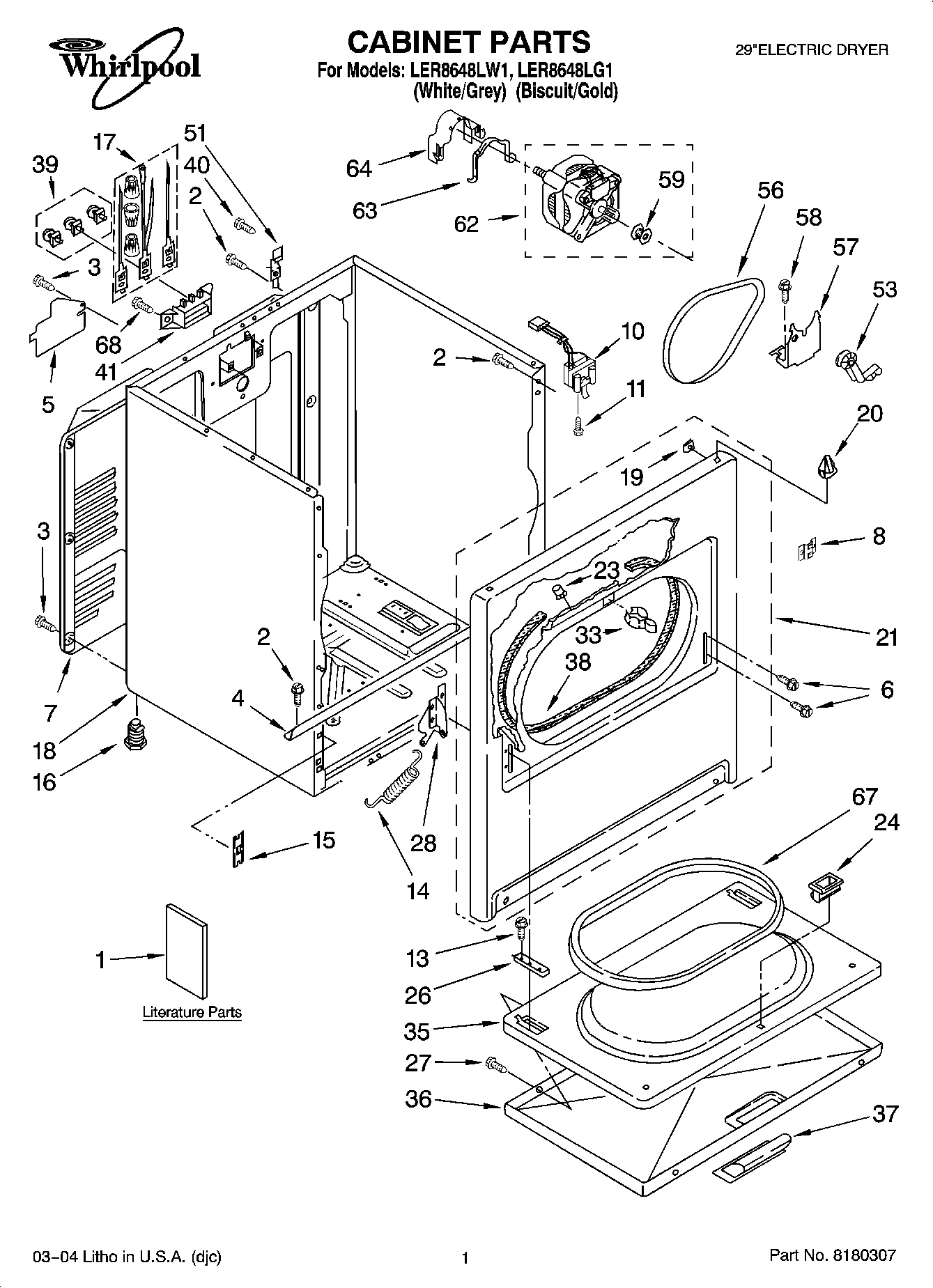 01 - CABINET PARTS