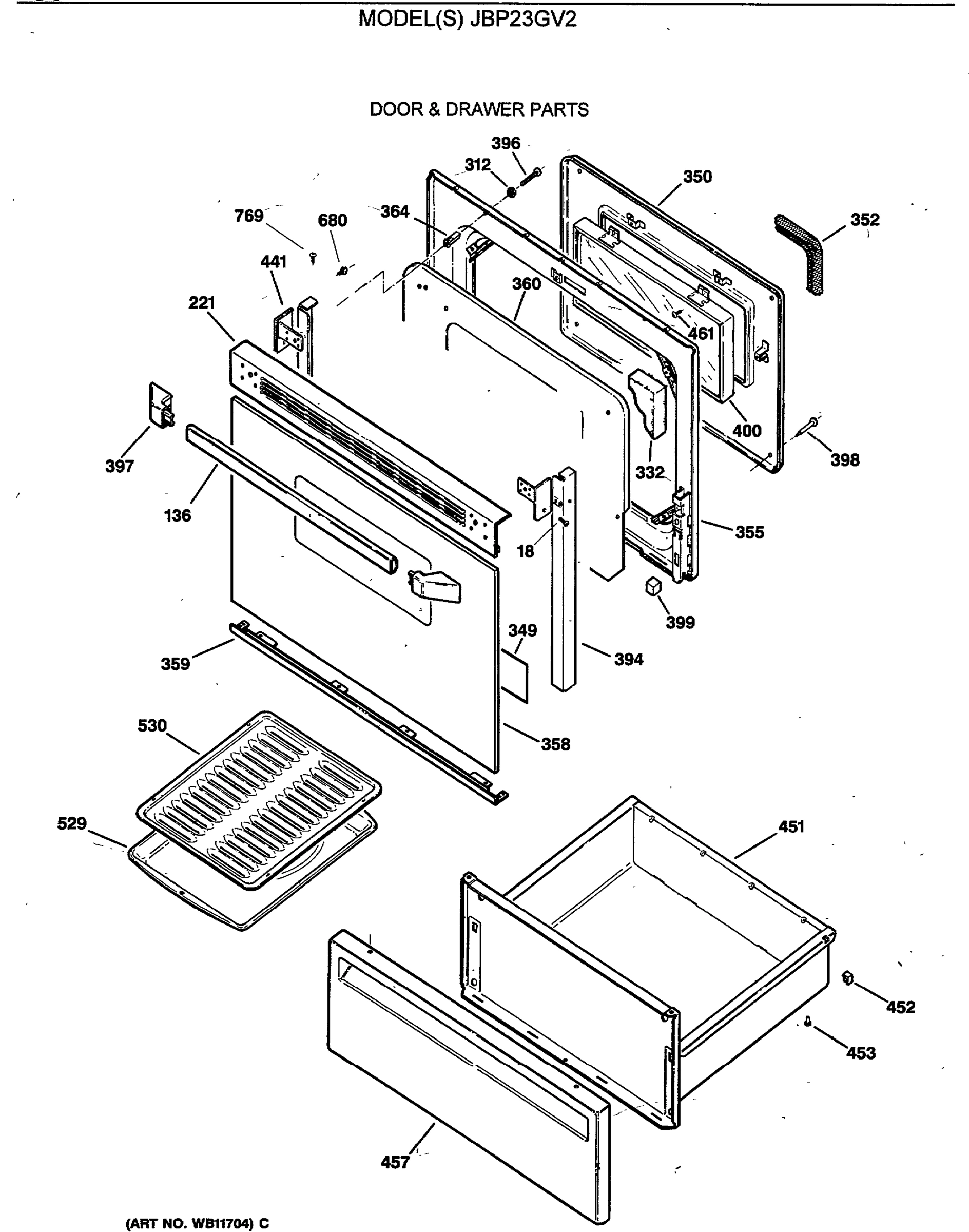 DOOR & DRAWER PARTS
