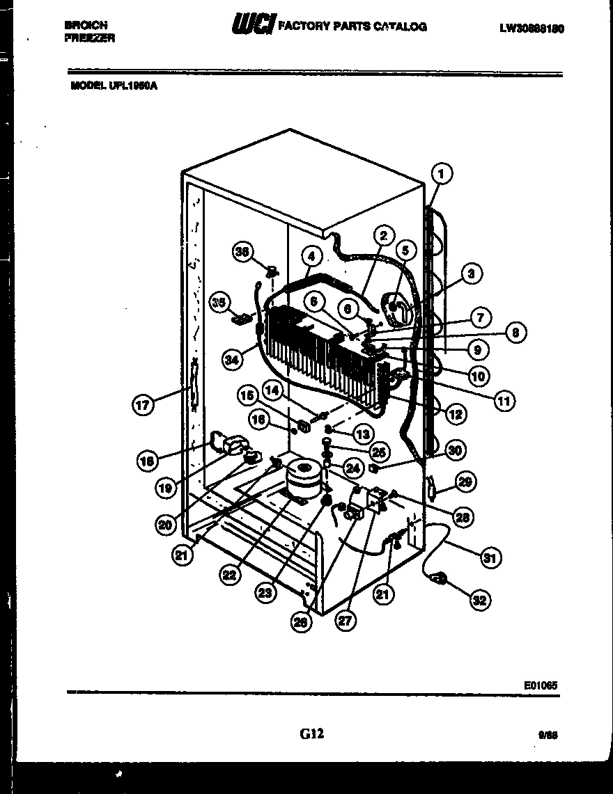 05 - SYSTEM AND AUTOMATIC DEFROST PARTS