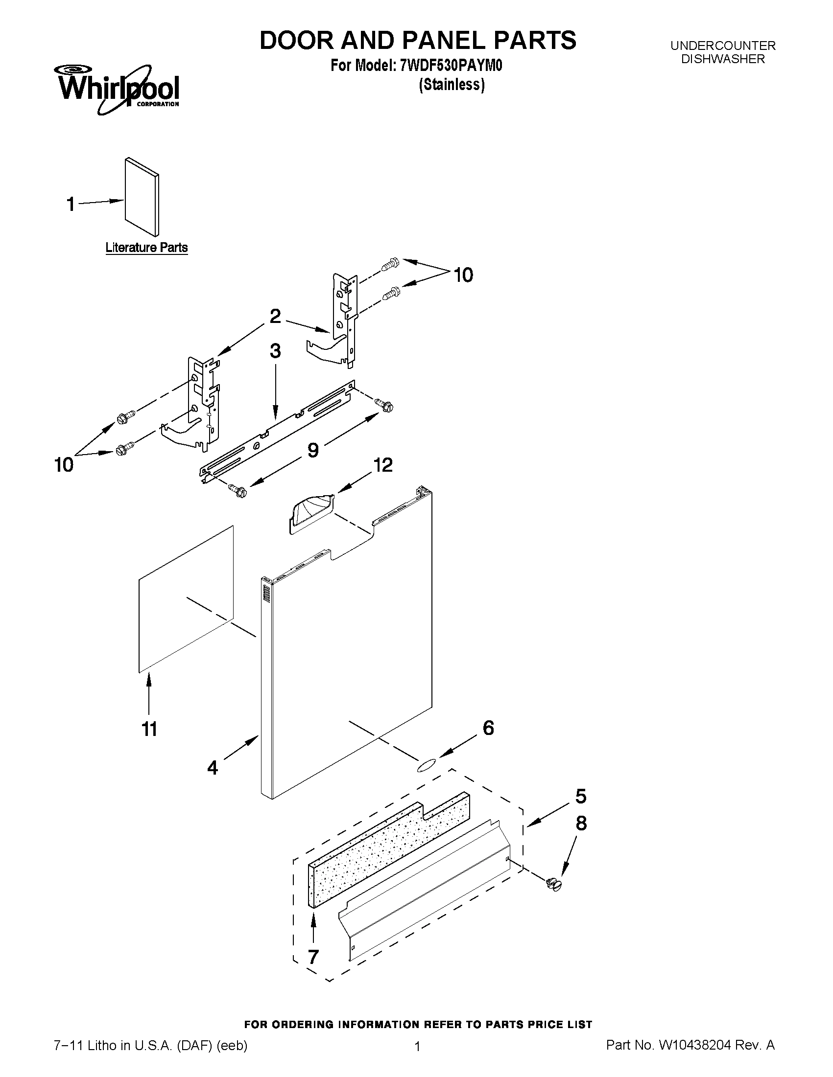 01 - DOOR AND PANEL PARTS