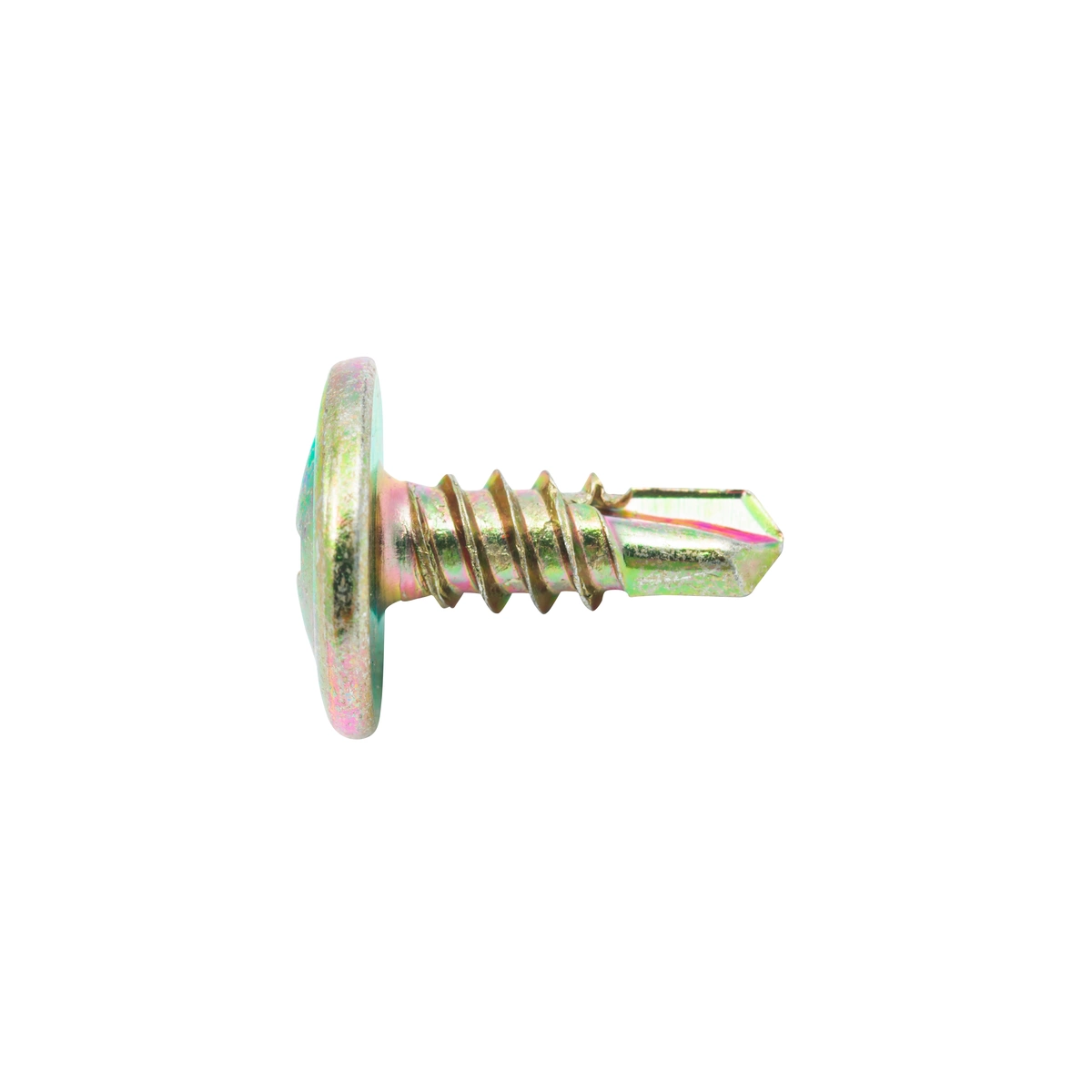 ZENITH® 8G x 12mm Gold Passivated, Self Drilling, Phillips Drive, Metal Screws – Internal Use – 100 Pack