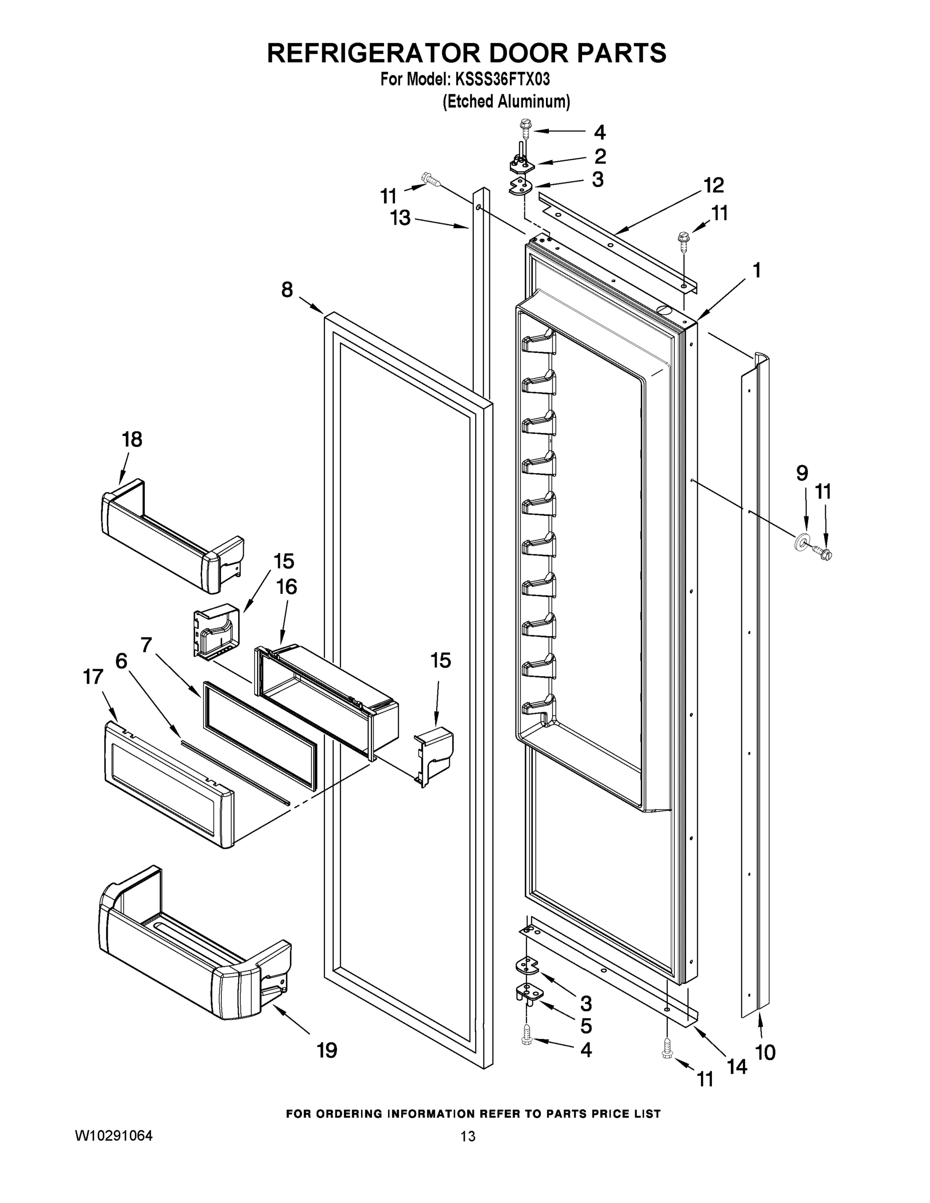 09 - REFRIGERATOR DOOR PARTS