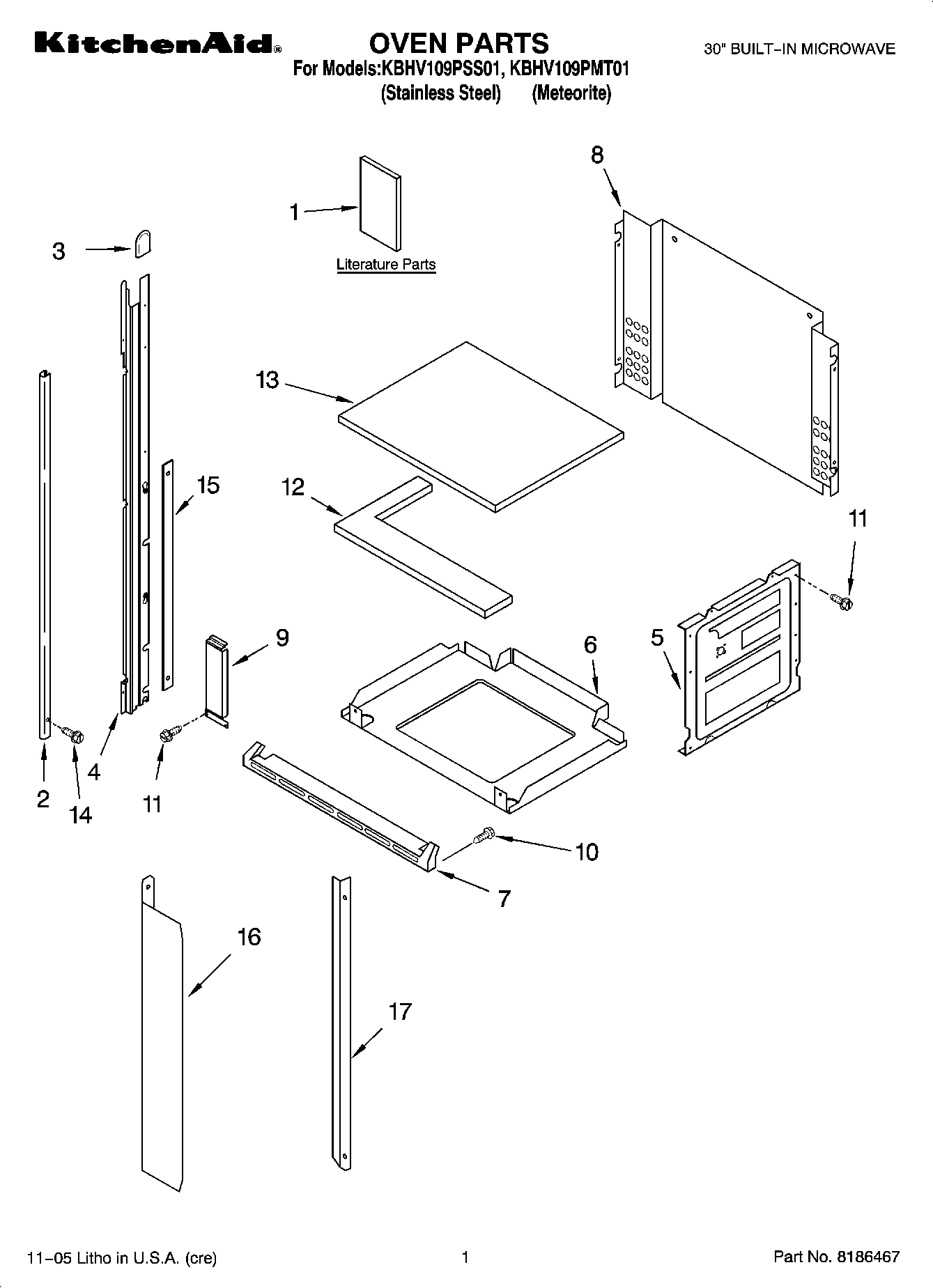 01 - OVEN PARTS