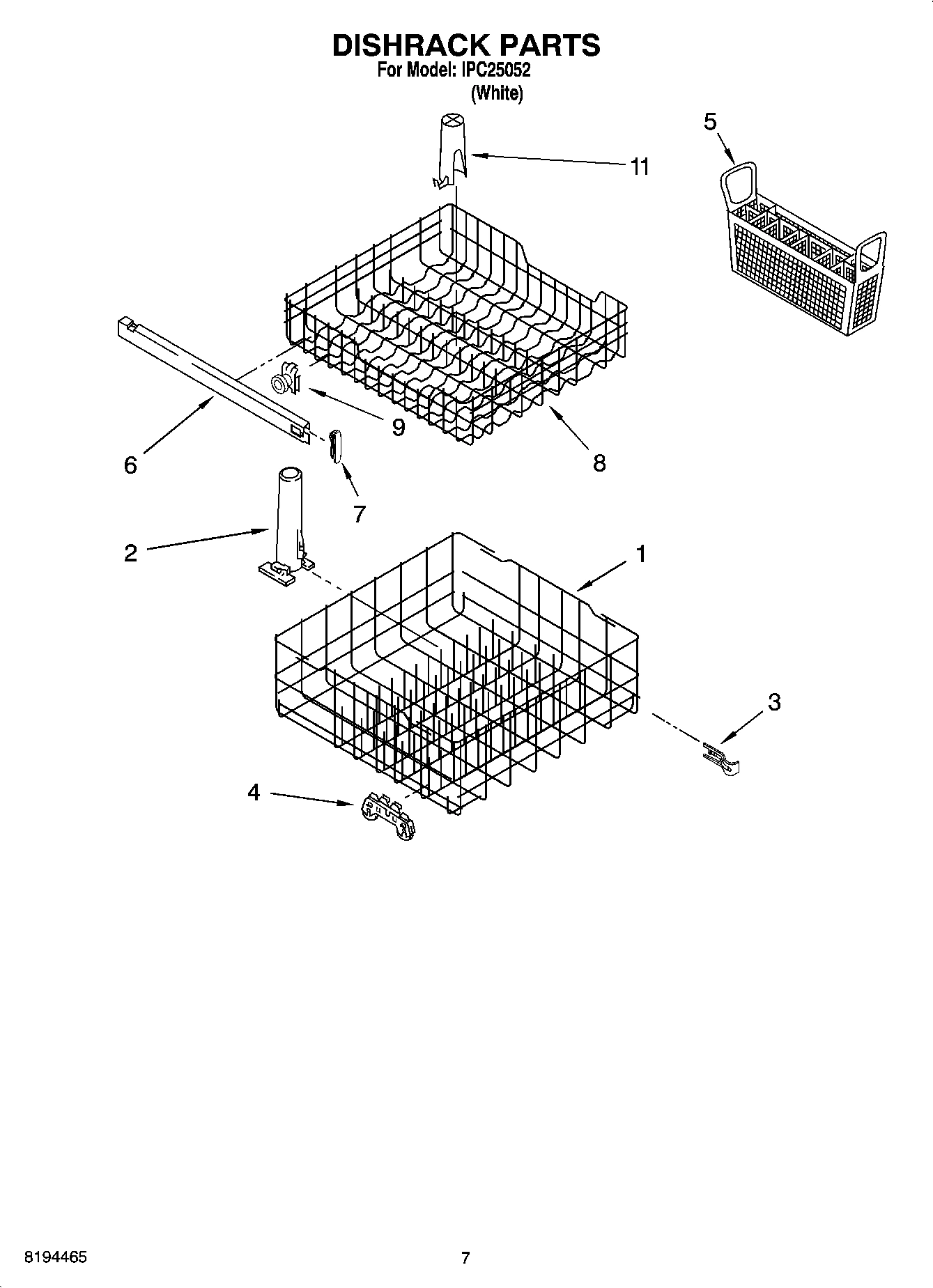 06 - DISHRACK PARTS