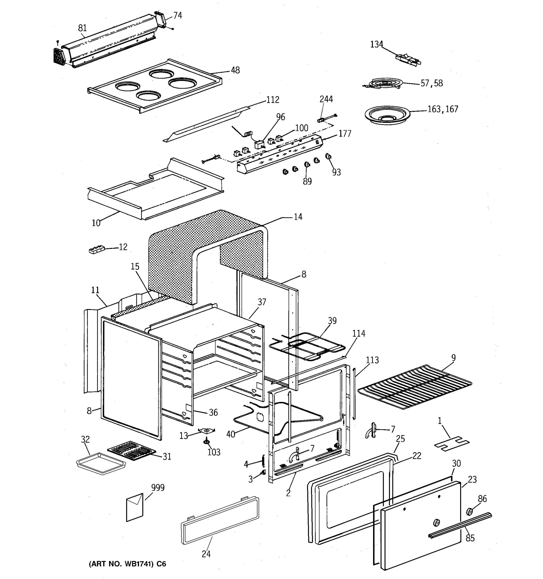 RANGE PARTS