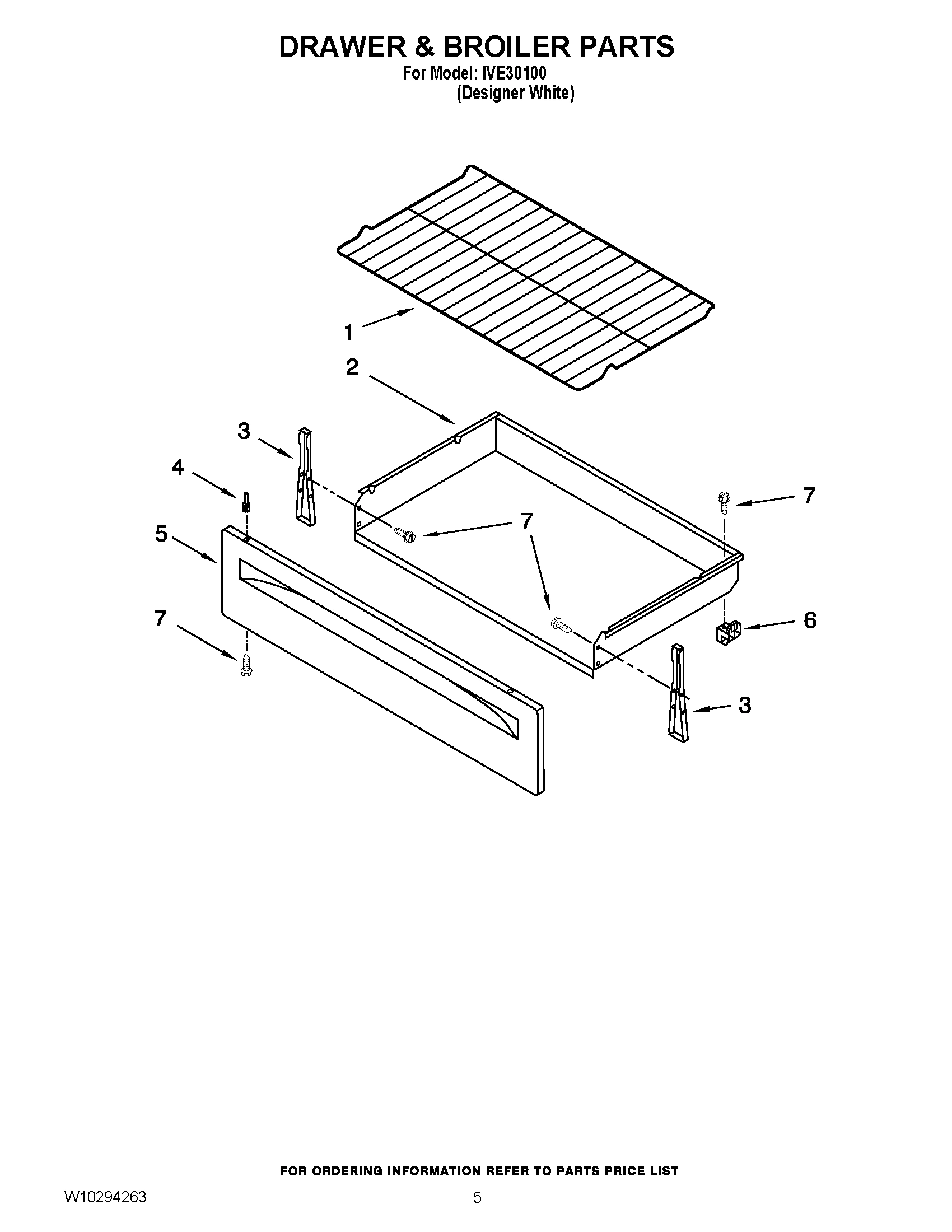 04 - DRAWER & BROILER PARTS