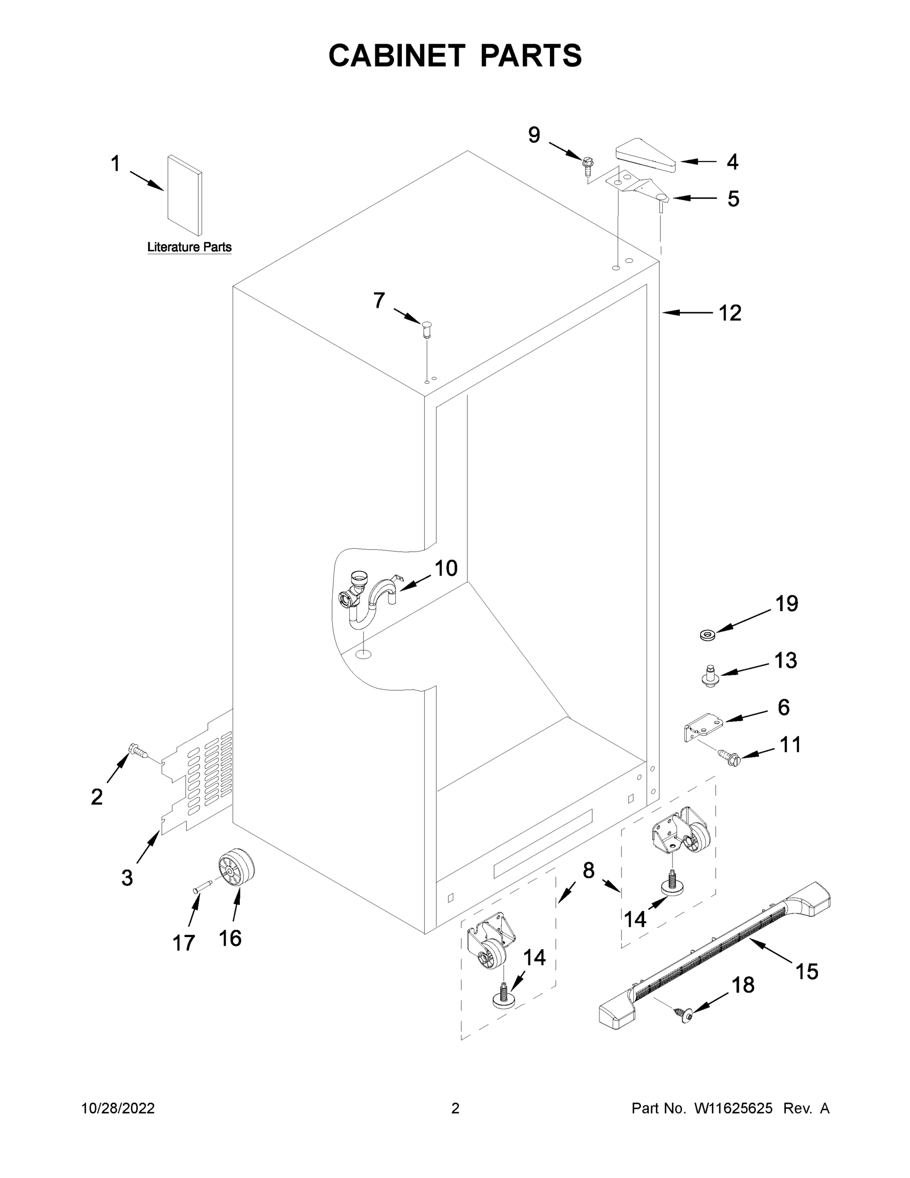02 - CABINET PARTS