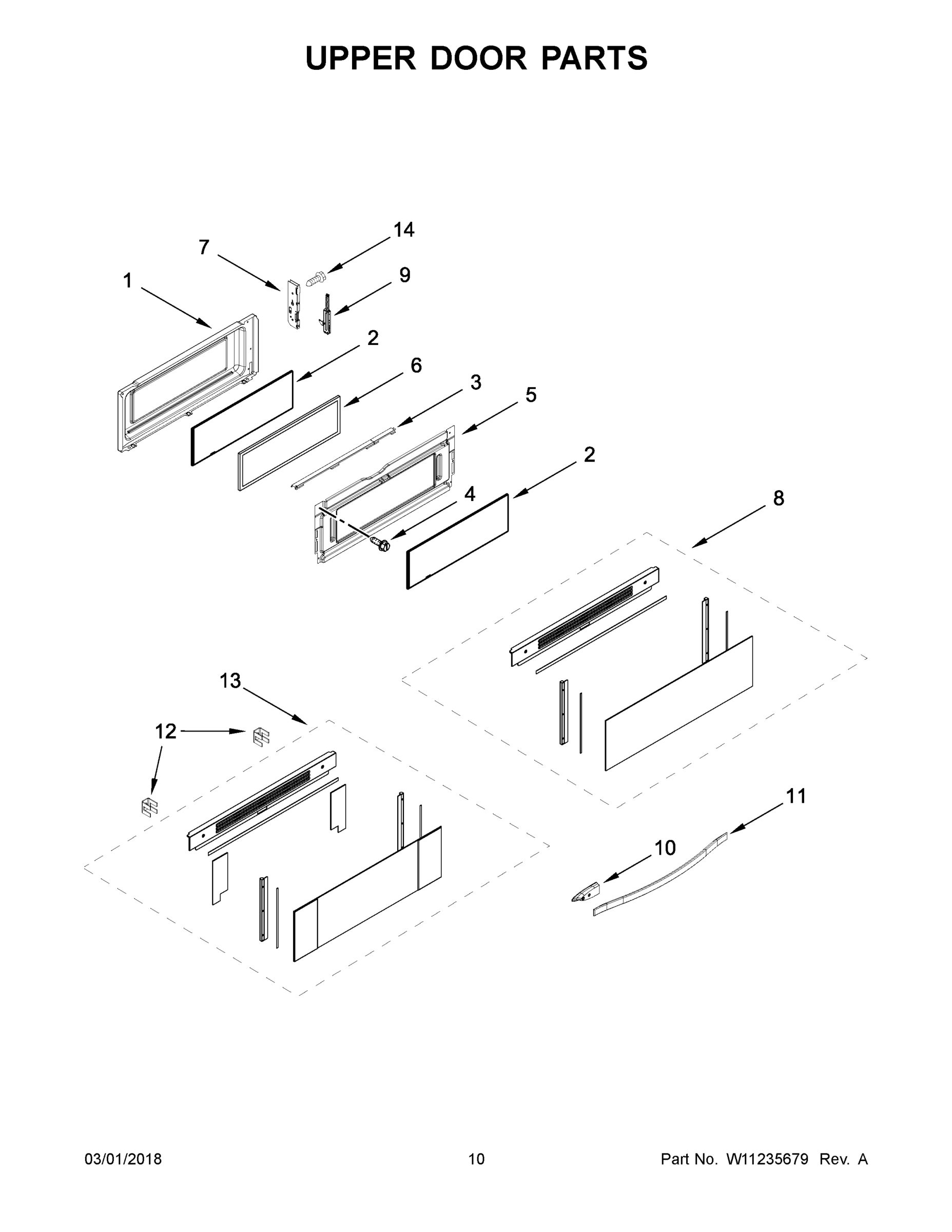 06 - UPPER DOOR PARTS