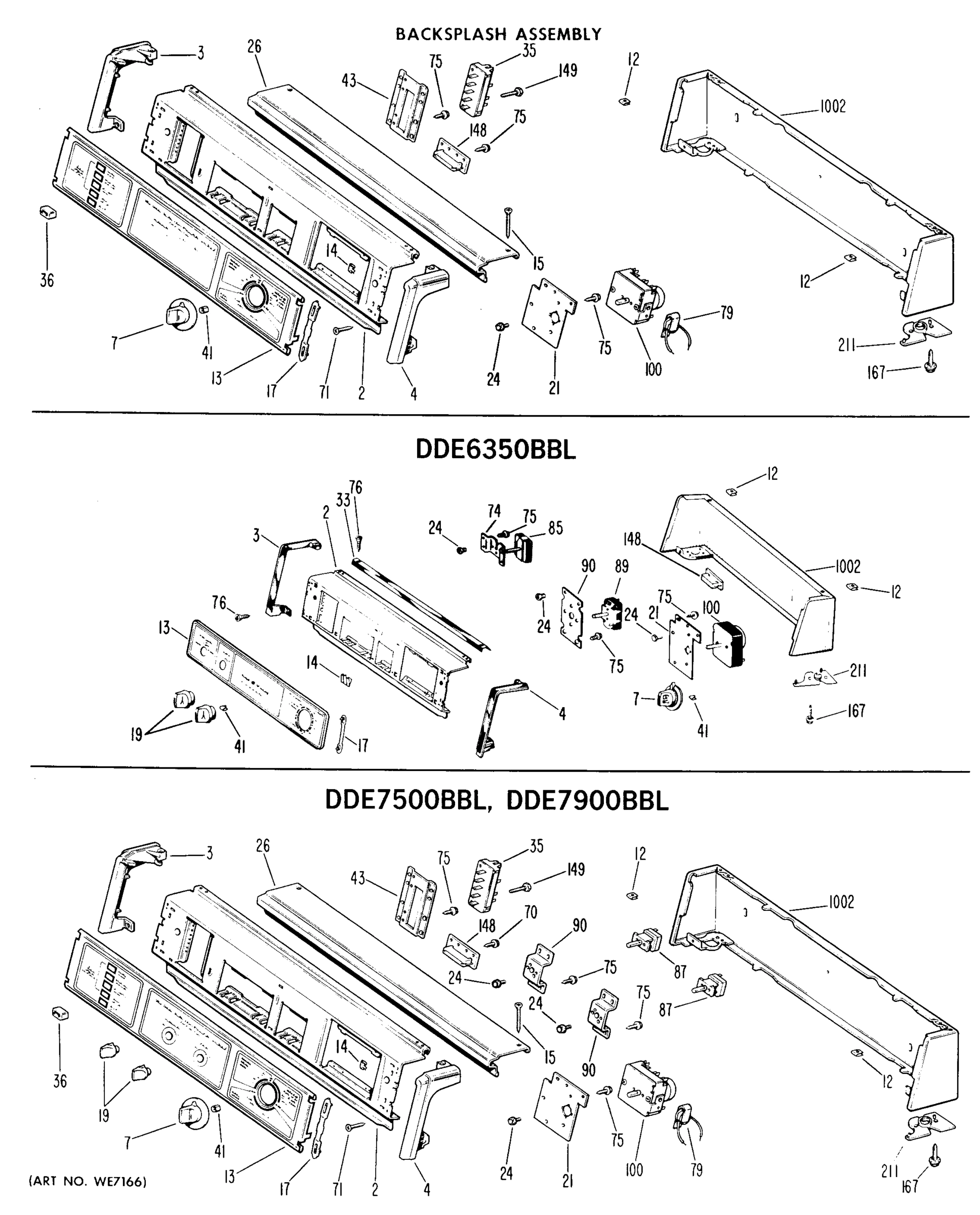 BACKSPLASH ASSEMBLY