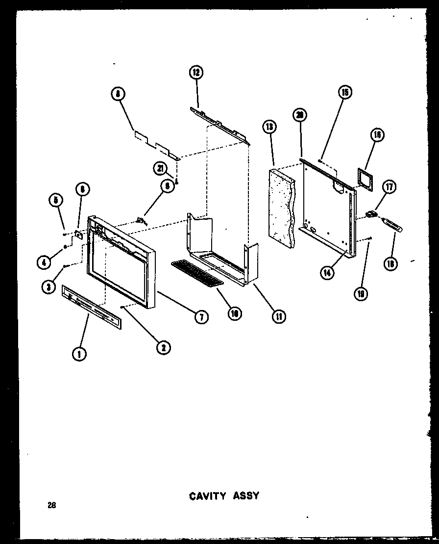 01 - CAVITY ASSY