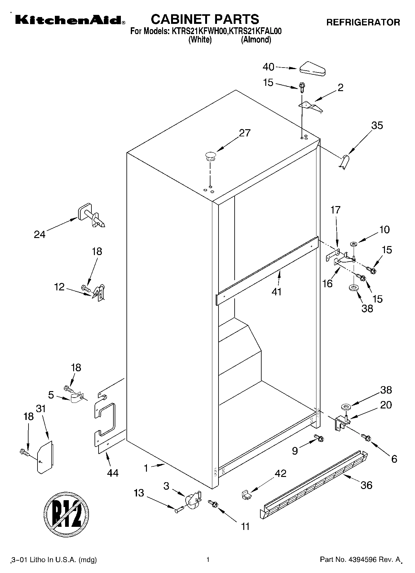 01 - CABINET, LITERATURE