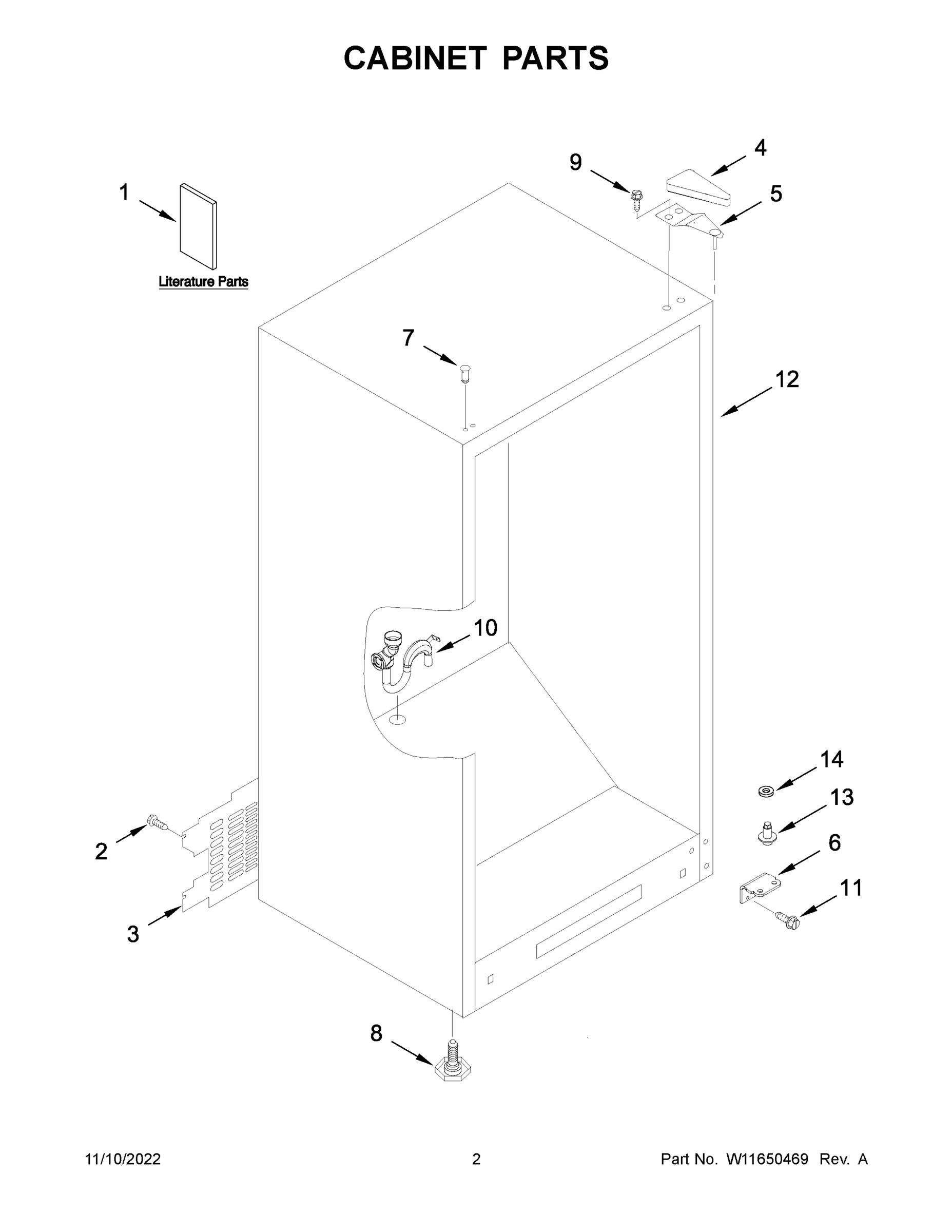 02 - CABINET PARTS