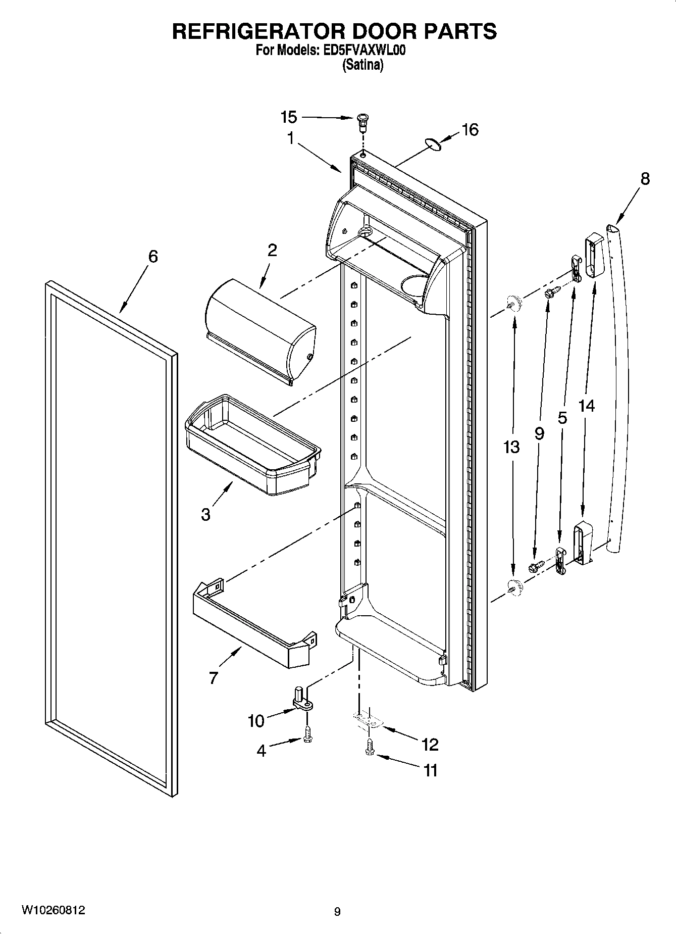 06 - REFRIGERATOR DOOR PARTS