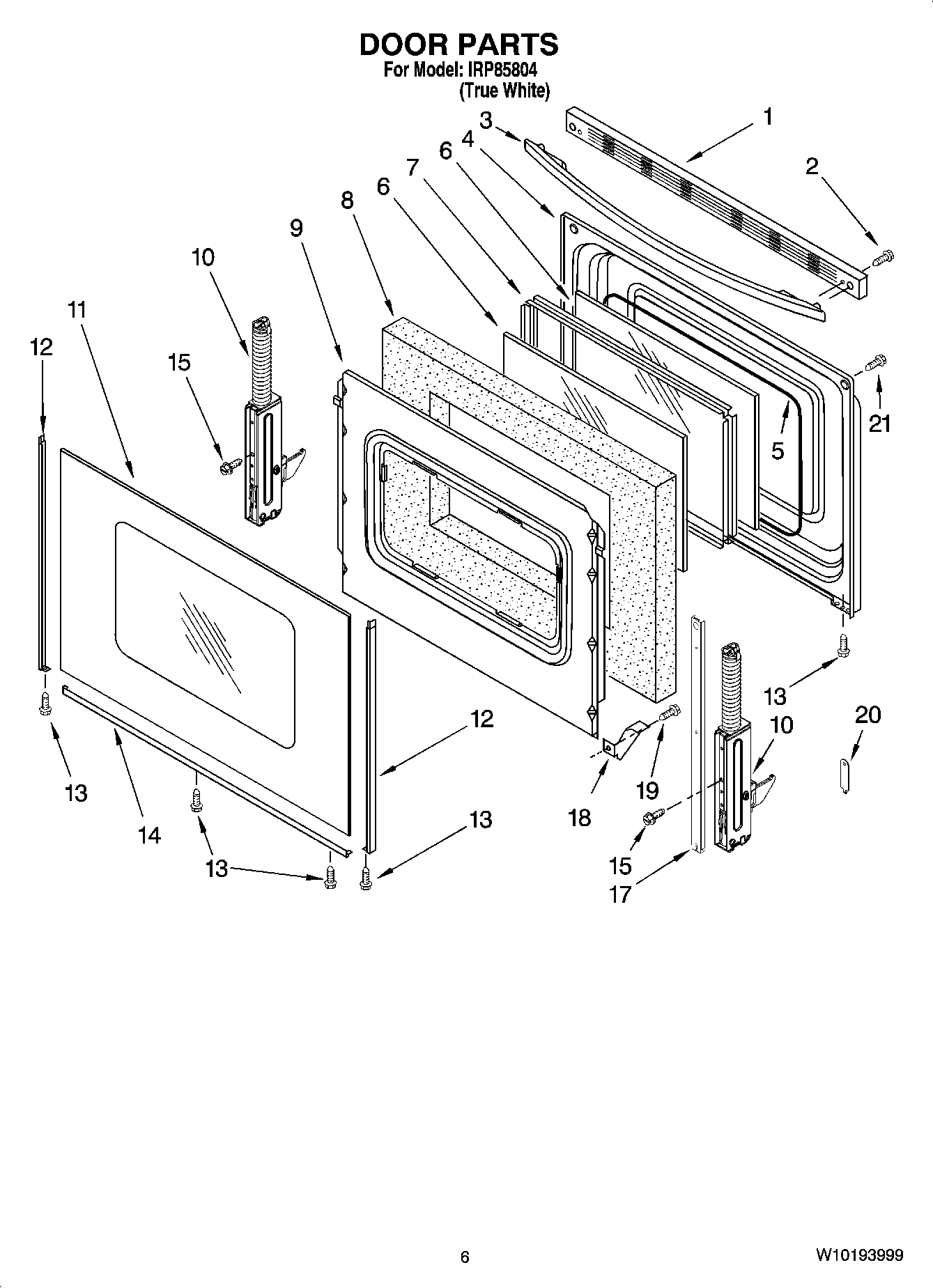 05 - DOOR PARTS, OPTIONAL PARTS (NOT INCLUDED)