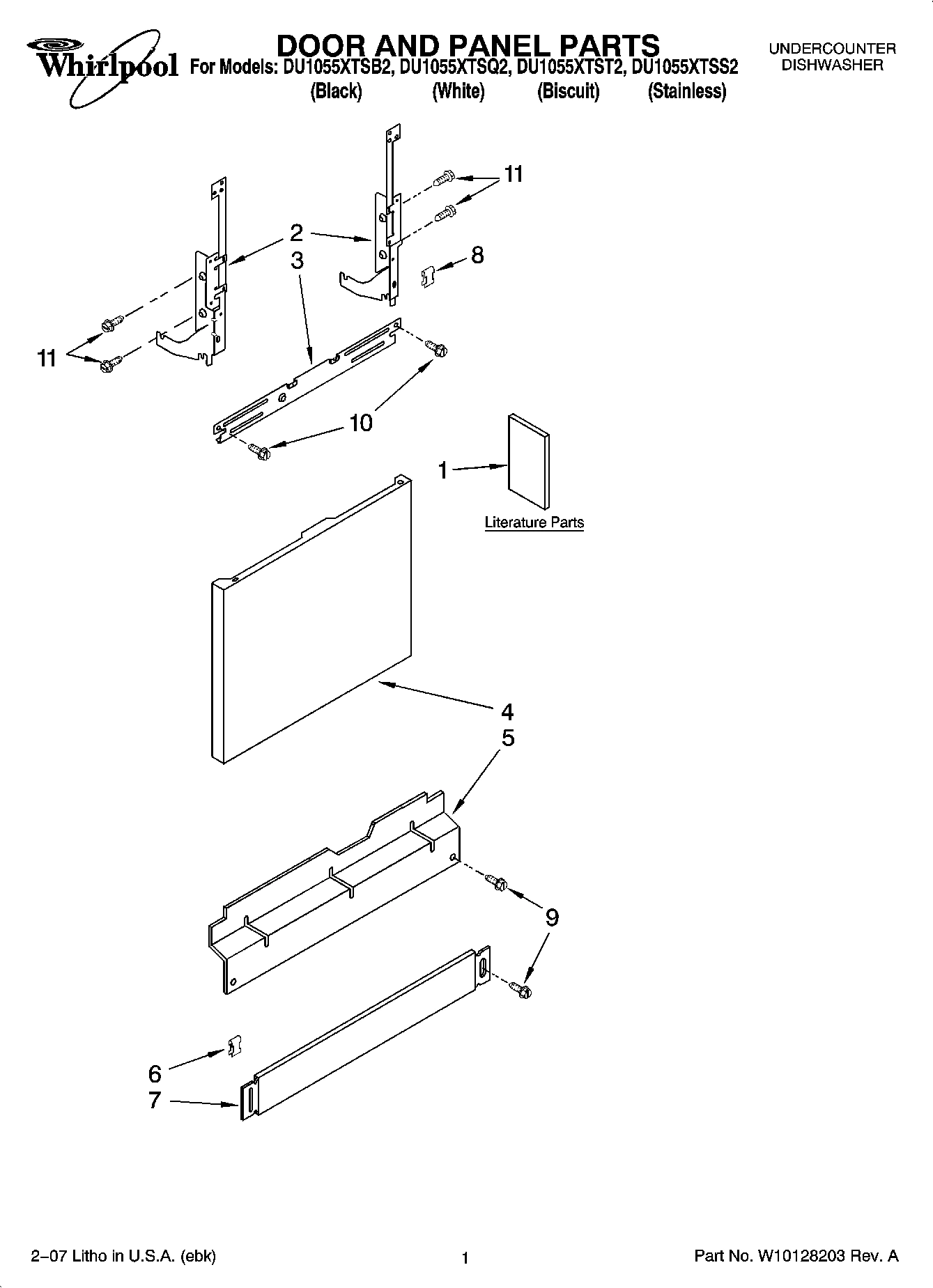 01 - DOOR AND PANEL PARTS