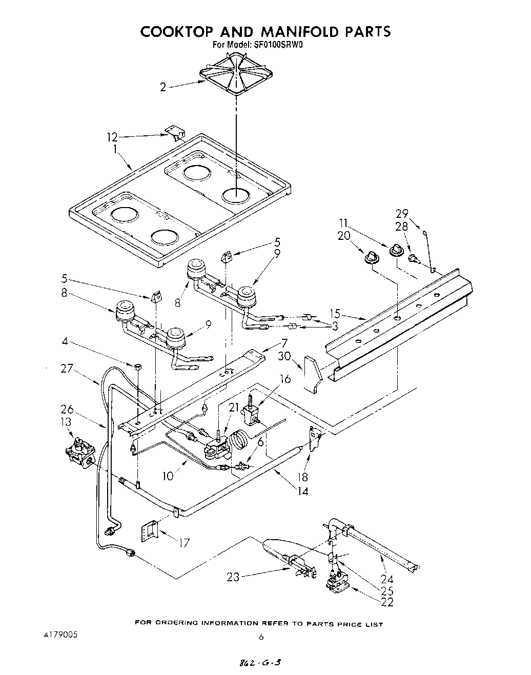 05 - COOKTOP AND MANIFOLD , LITERATURE A