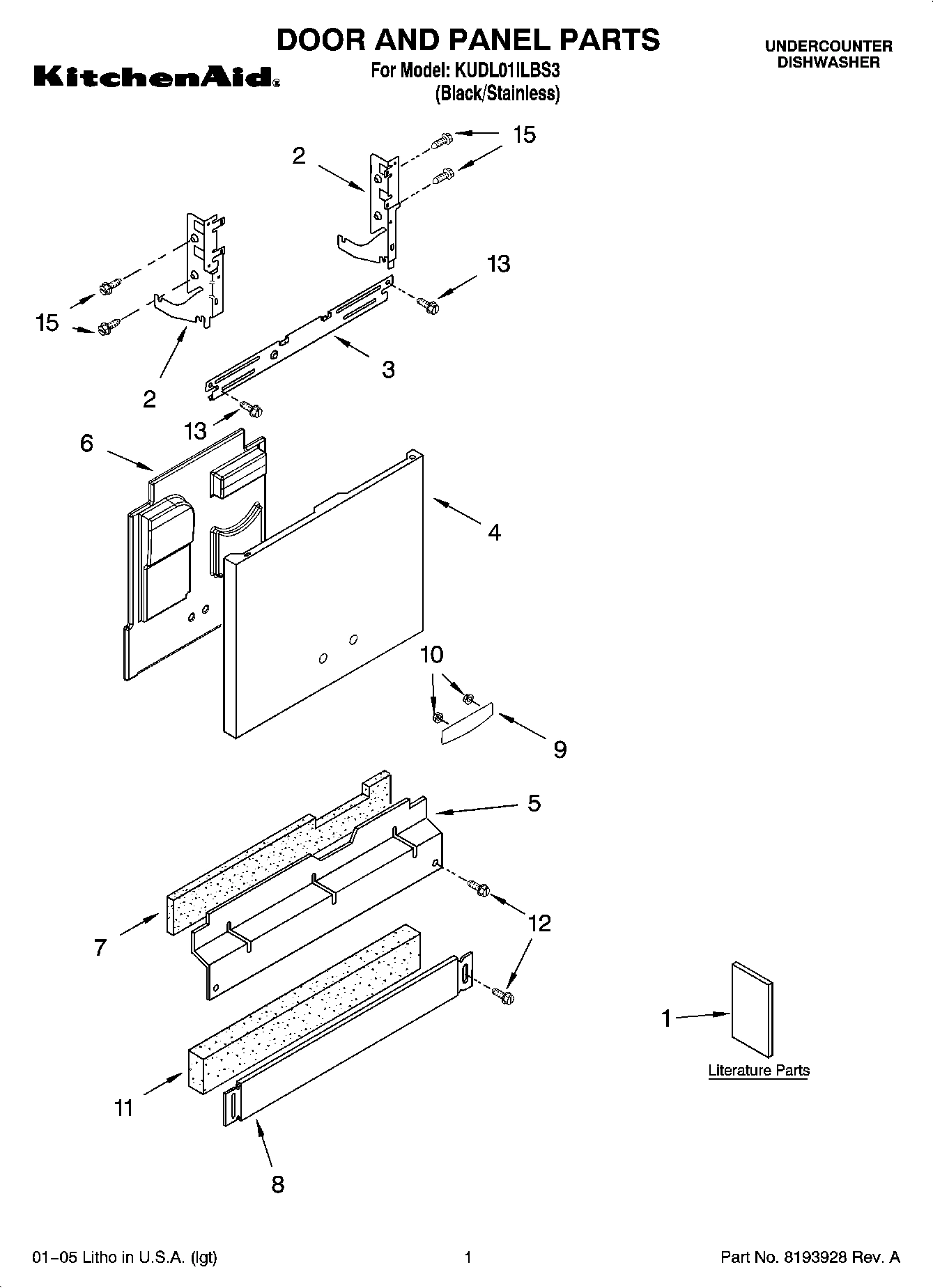 01 - DOOR AND PANEL PARTS