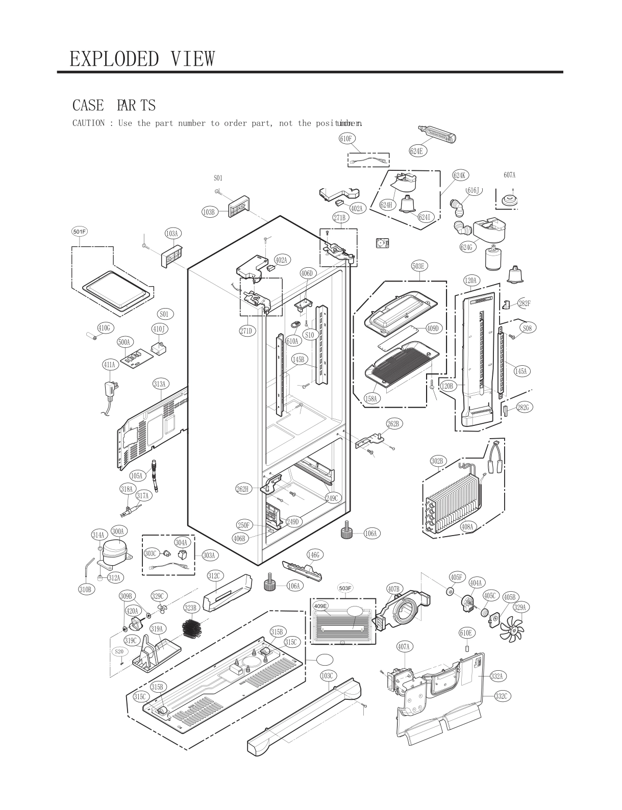CASE PARTS