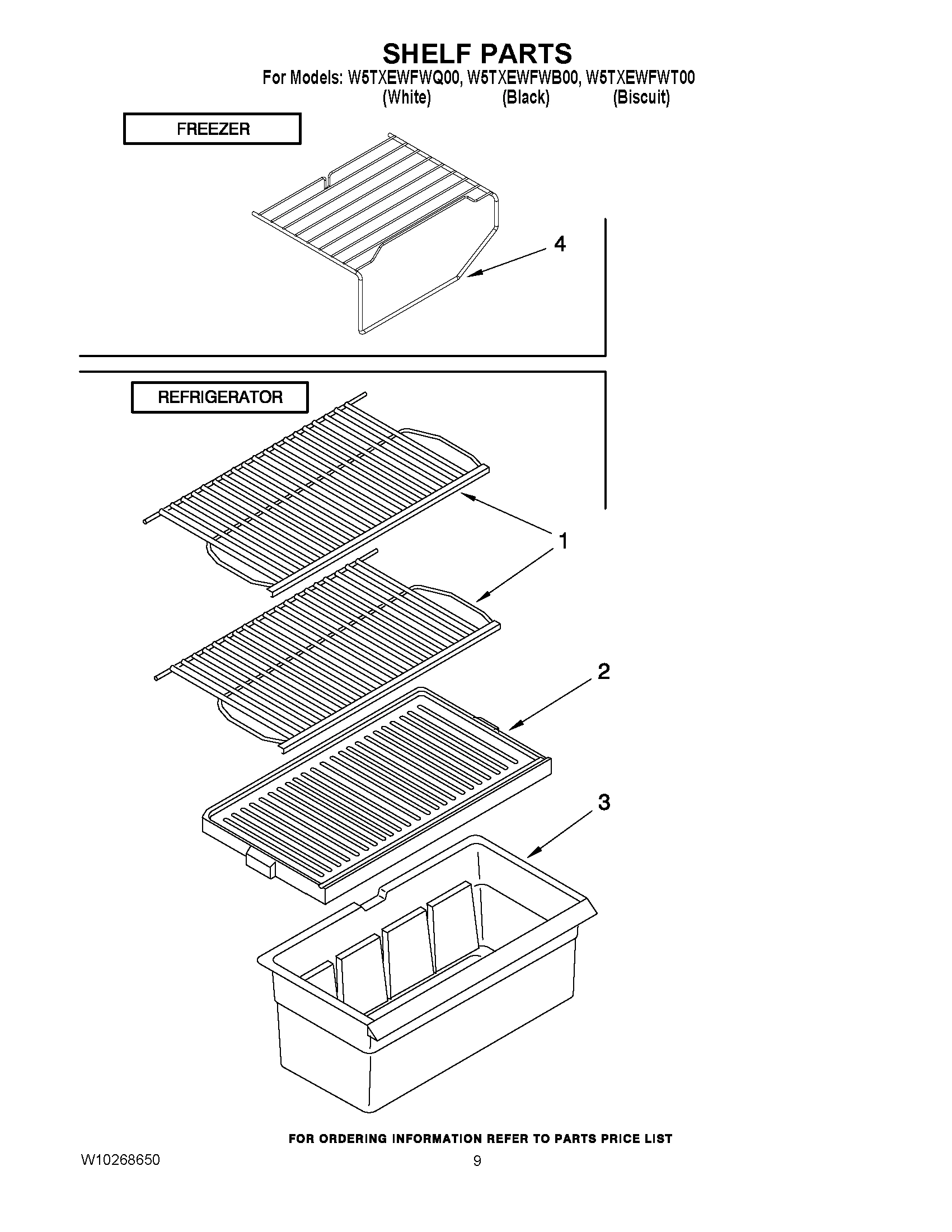 05 - SHELF PARTS