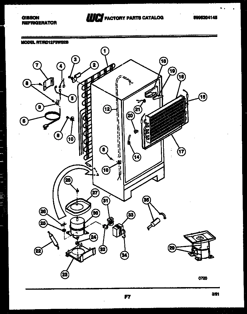 05 - SYSTEM AND AUTOMATIC DEFROST PARTS