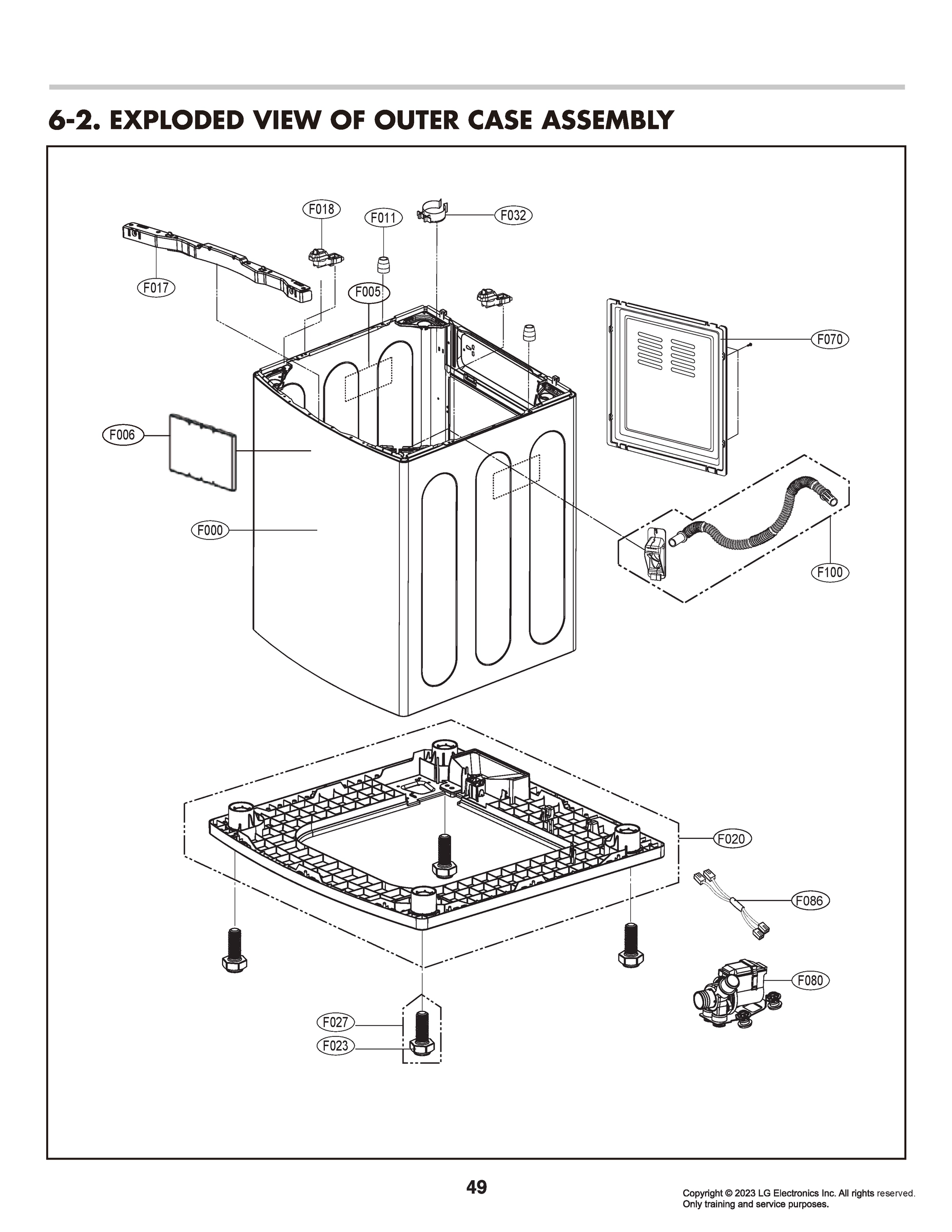 OUTER CASE ASSEMBLY