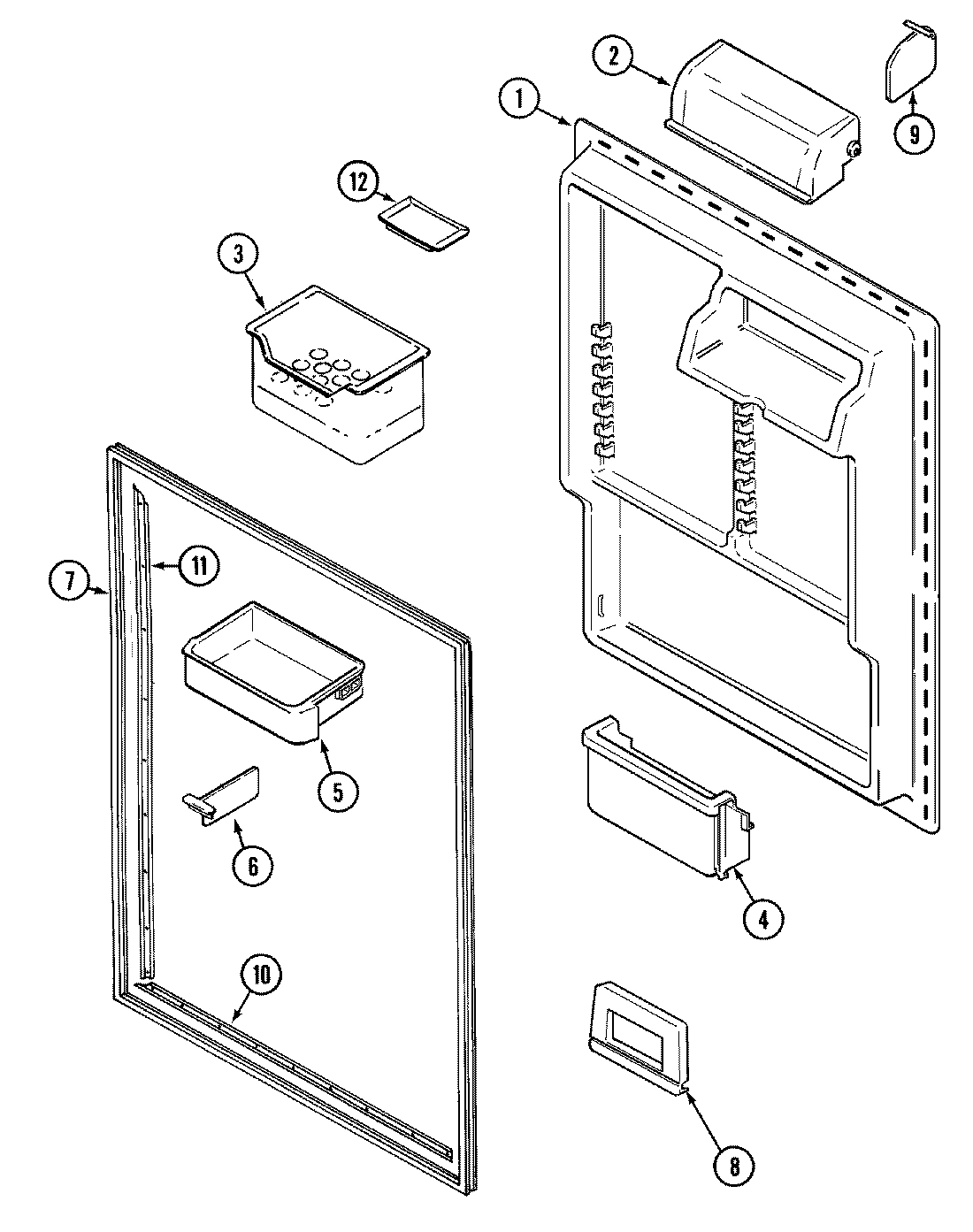 06 - FRESH FOOD INNER DOOR