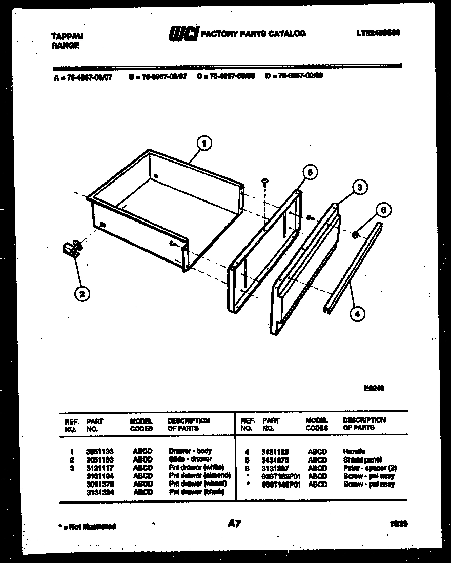 05 - DRAWER PARTS